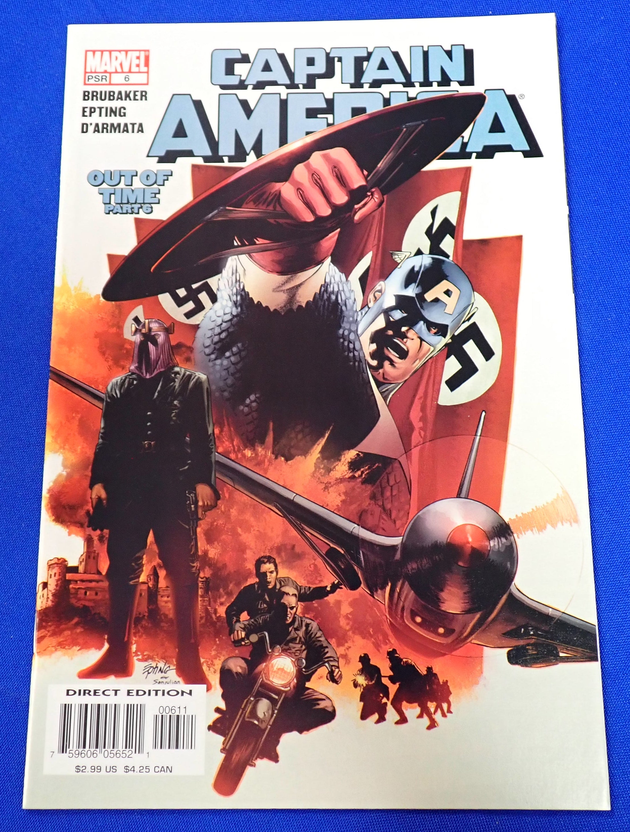 Captain America #6 (2005) - NM (9.4) - 1st Winter Soldier