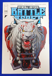 Battle Beast #1 (2025) Set of 2 Pete Carroll Covers - Foil & Regular - NM (9.4)