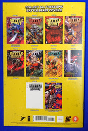 Battle Beast #1 (2025) Set of 2 Pete Carroll Covers - Foil & Regular - NM (9.4)