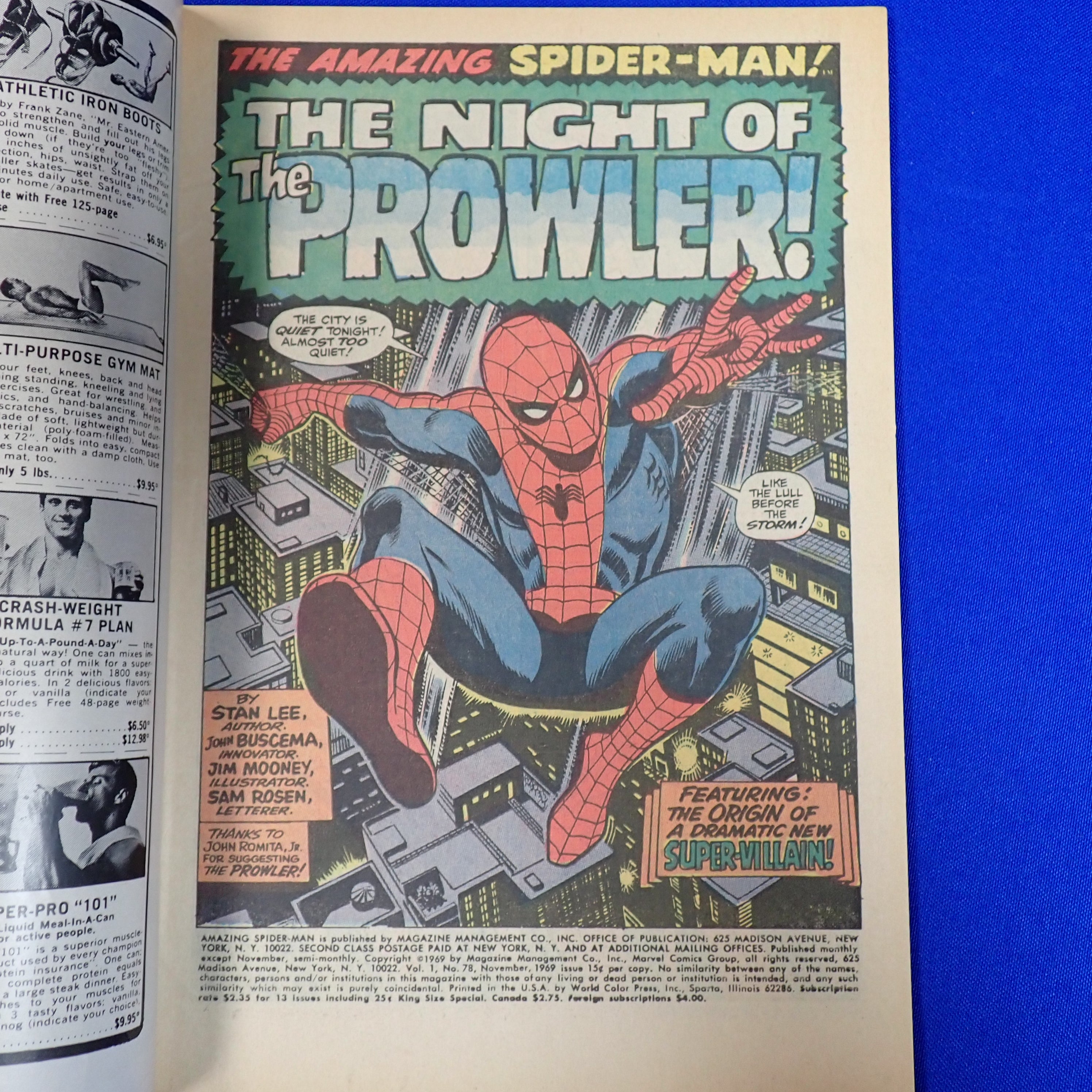 Amazing Spider-Man #78 (1969) - FN (6.0) - 1st Prowler