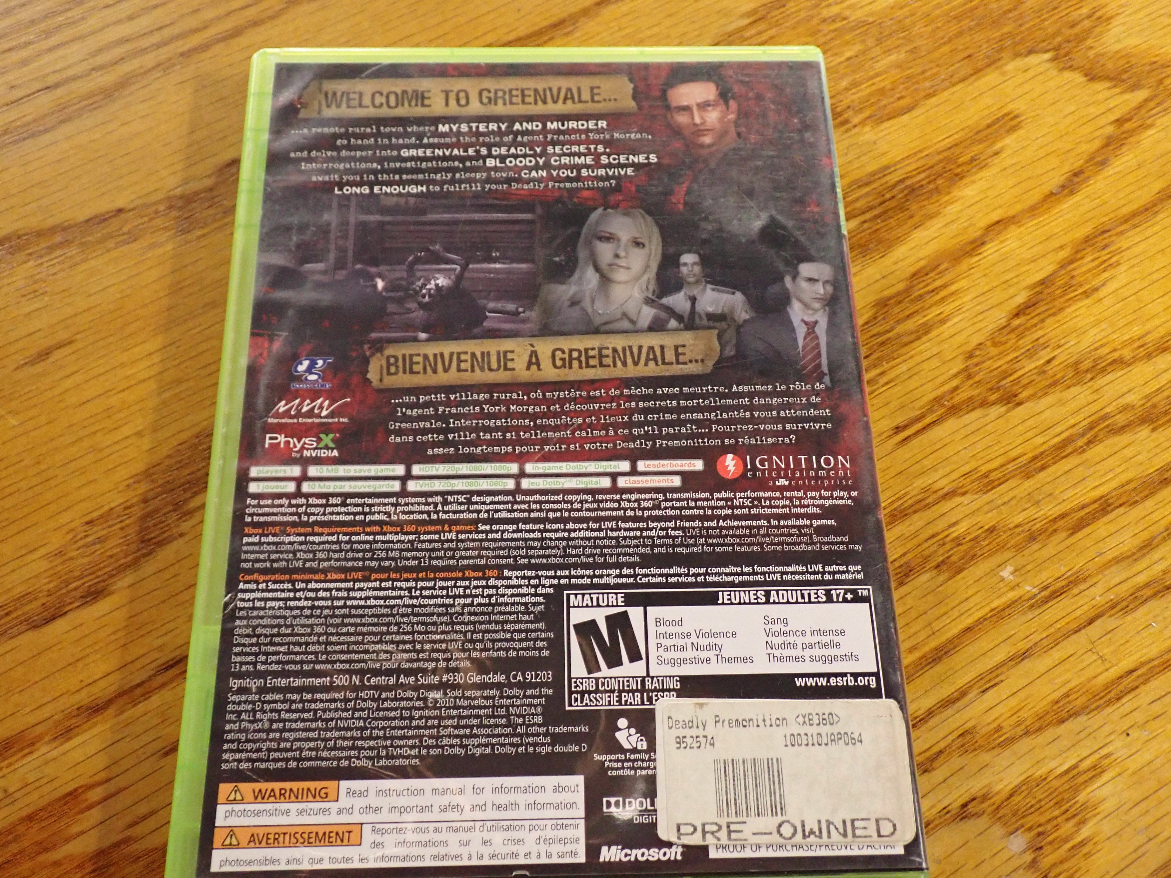 Deadly Premonition