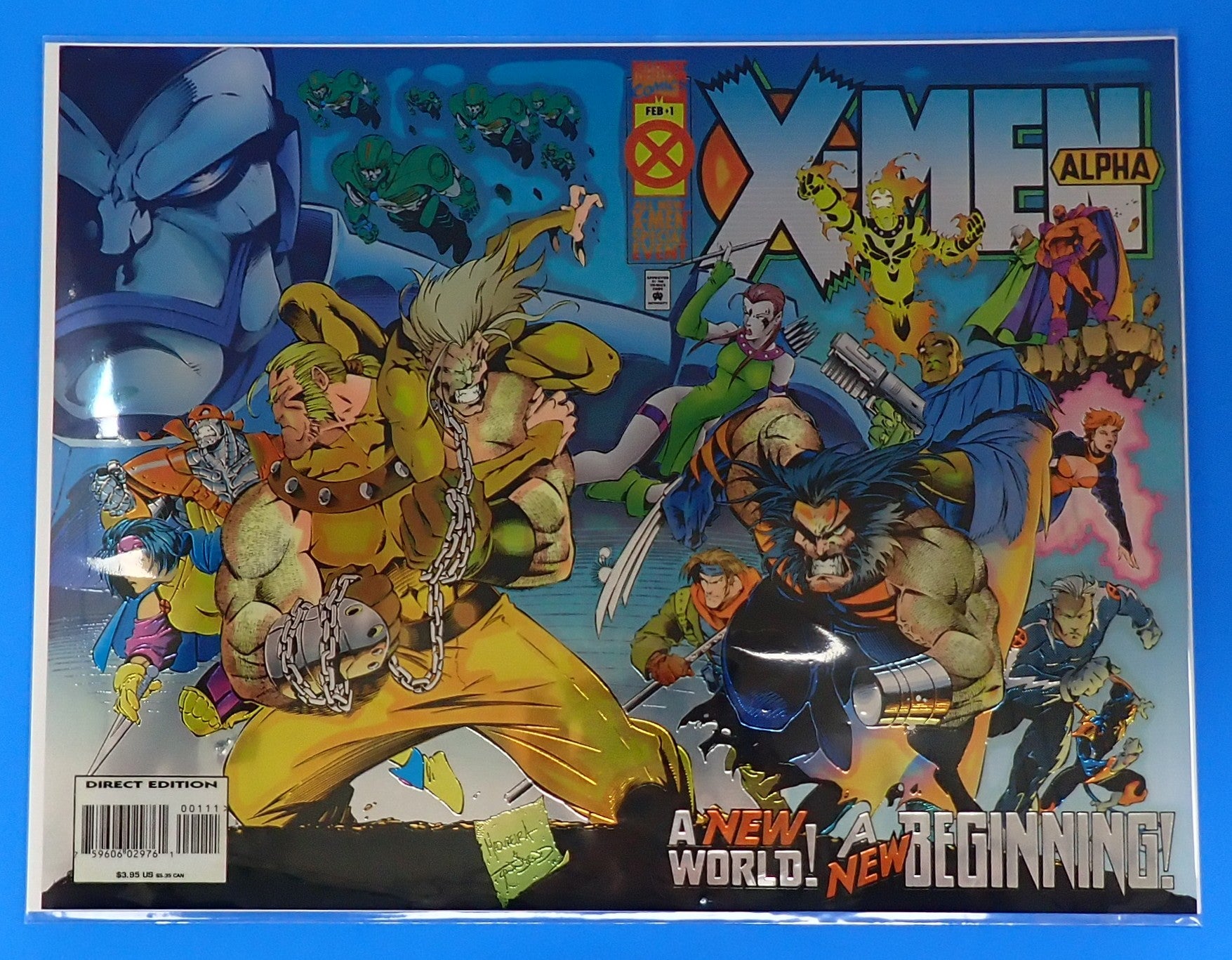 X-Men Alpha Chromium Cover Proof (1995) - VF (8.0) - Loose Cover