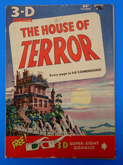 House of Terror #1 (1953) - VG- (3.5) - Includes OG Glasses