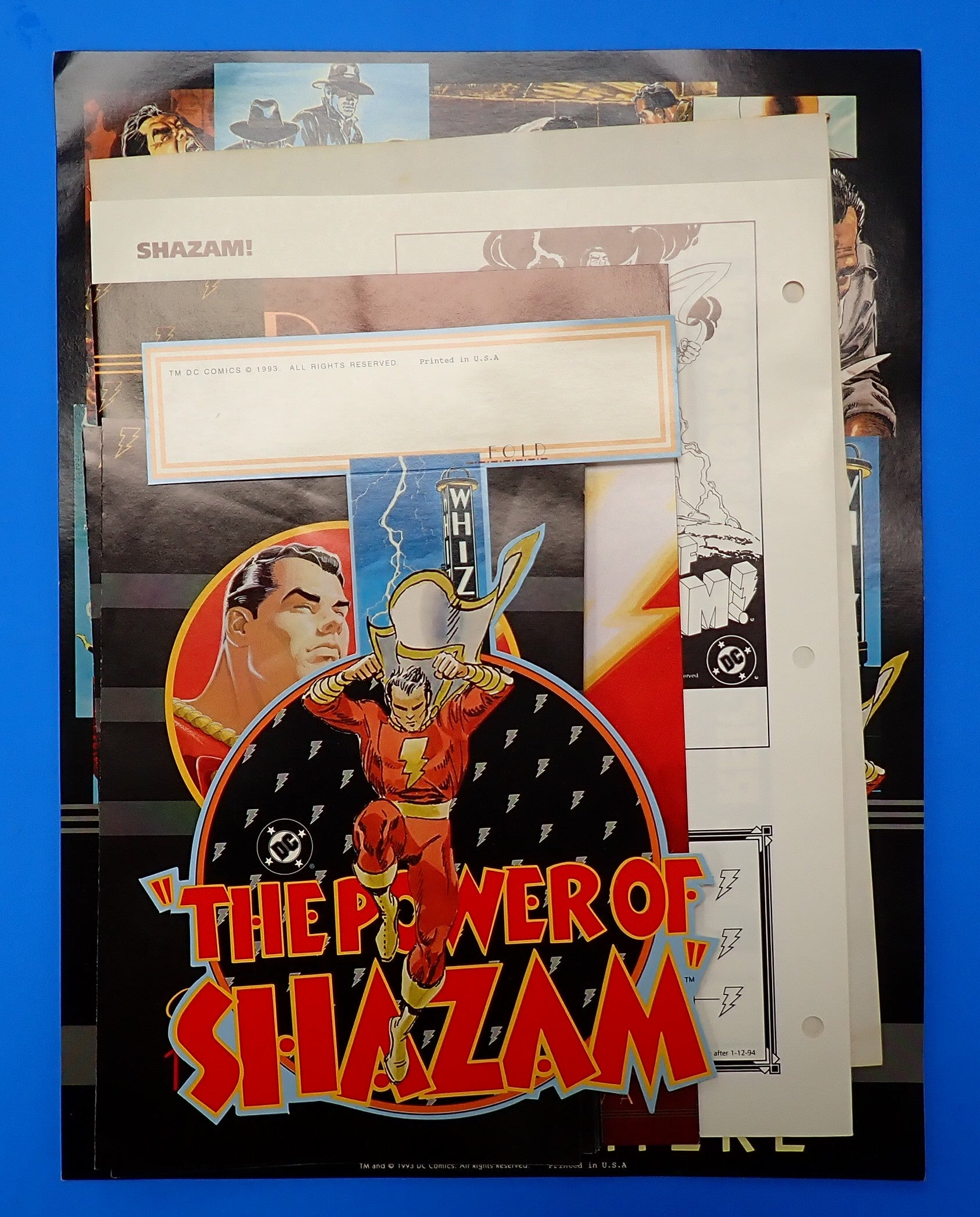 Power of Shazam Retailer Promo Pack (1994) - Opened but Complete
