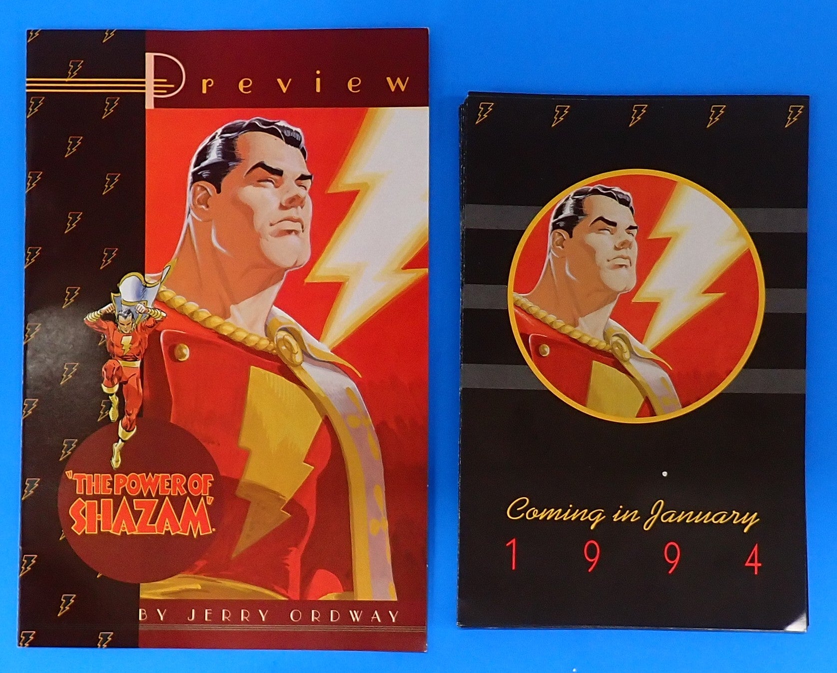 Power of Shazam Retailer Promo Pack (1994) - Opened but Complete