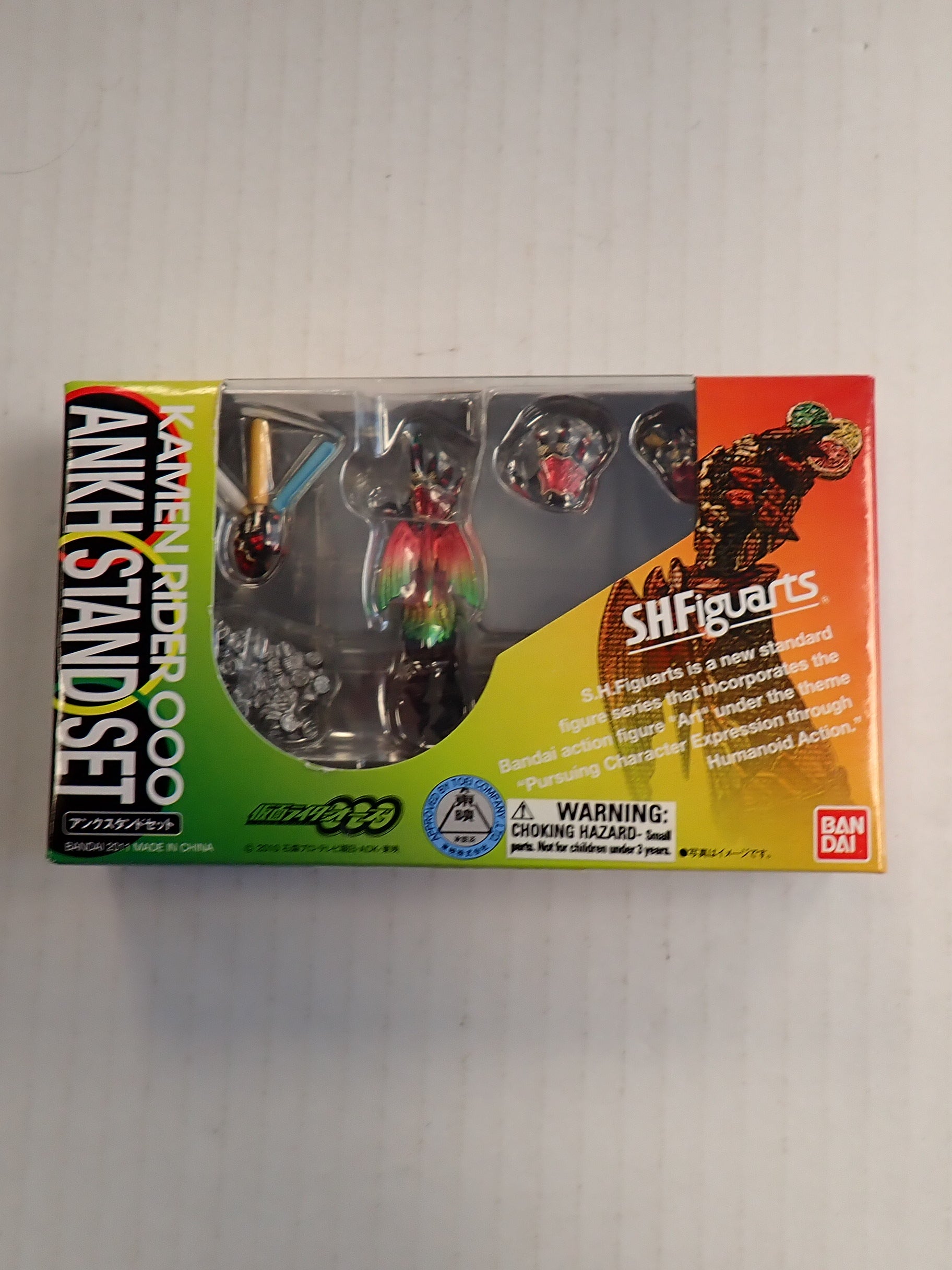 S.H.Figuarts Kamen Rider OOO ANKH Stand Set [Pre-Owned]