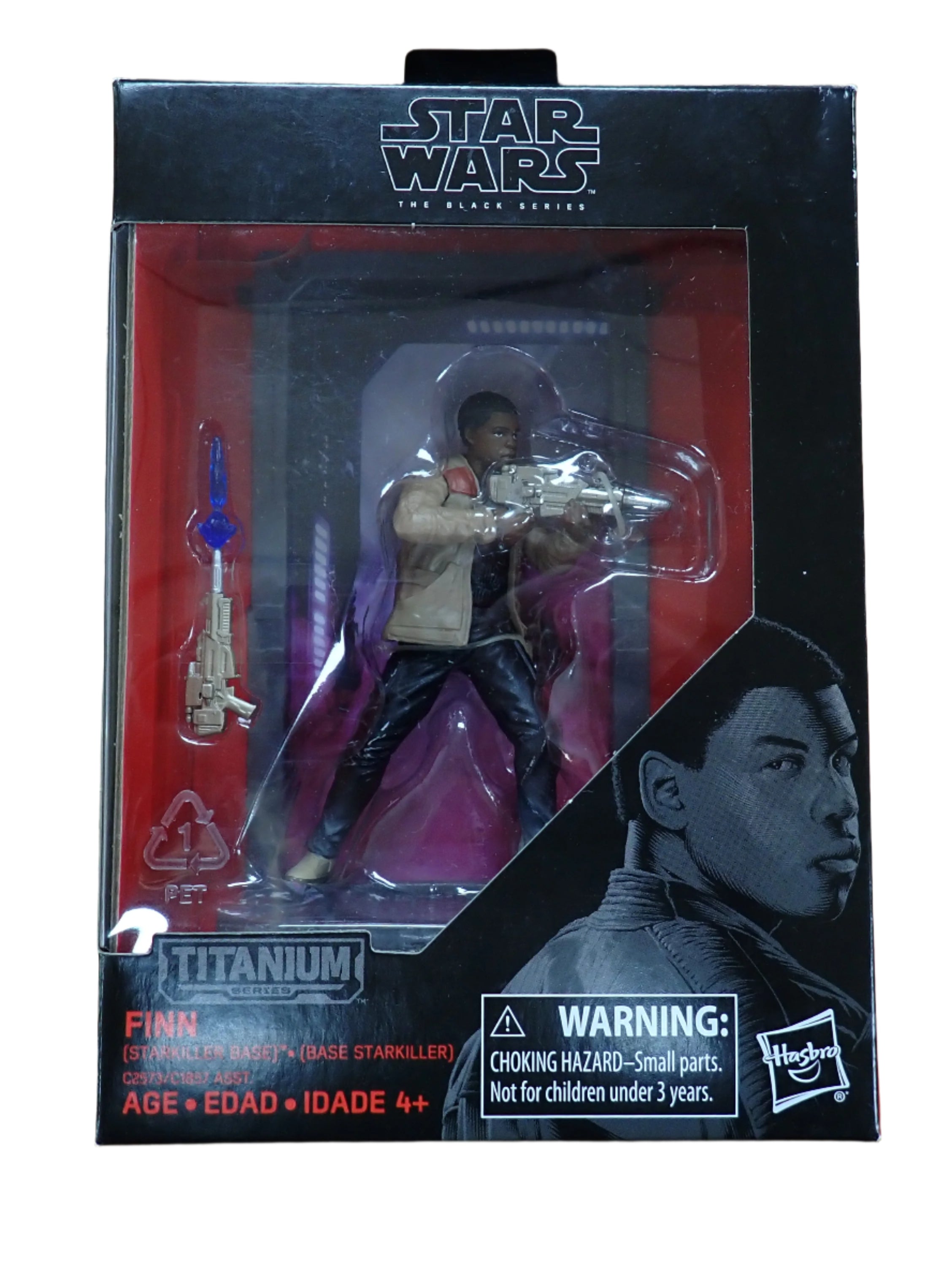 Finn (Starkiller Base) 2017 - Black/Titanium Series #09 [NEW IN BOX]