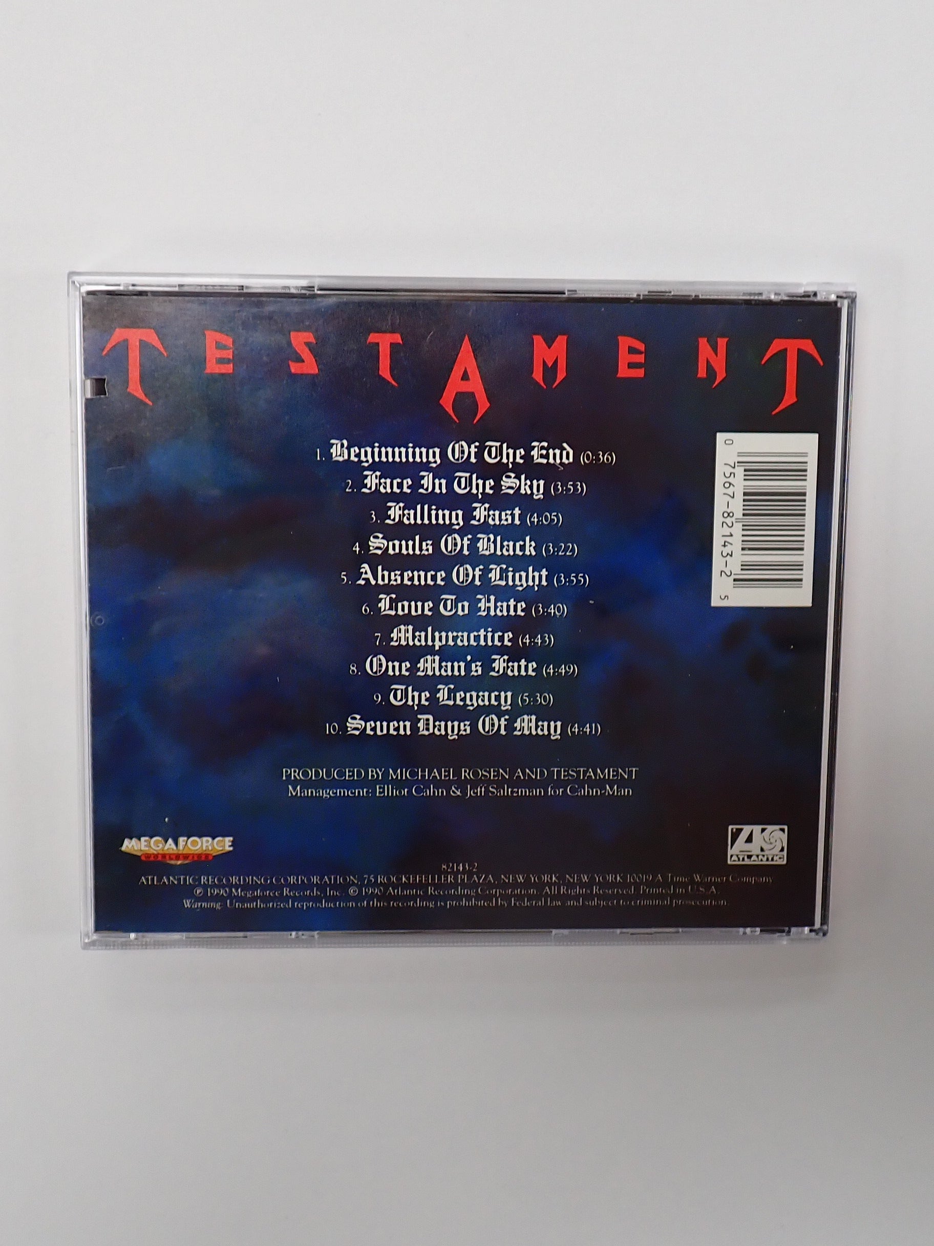 Testament - Souls of Black - CD