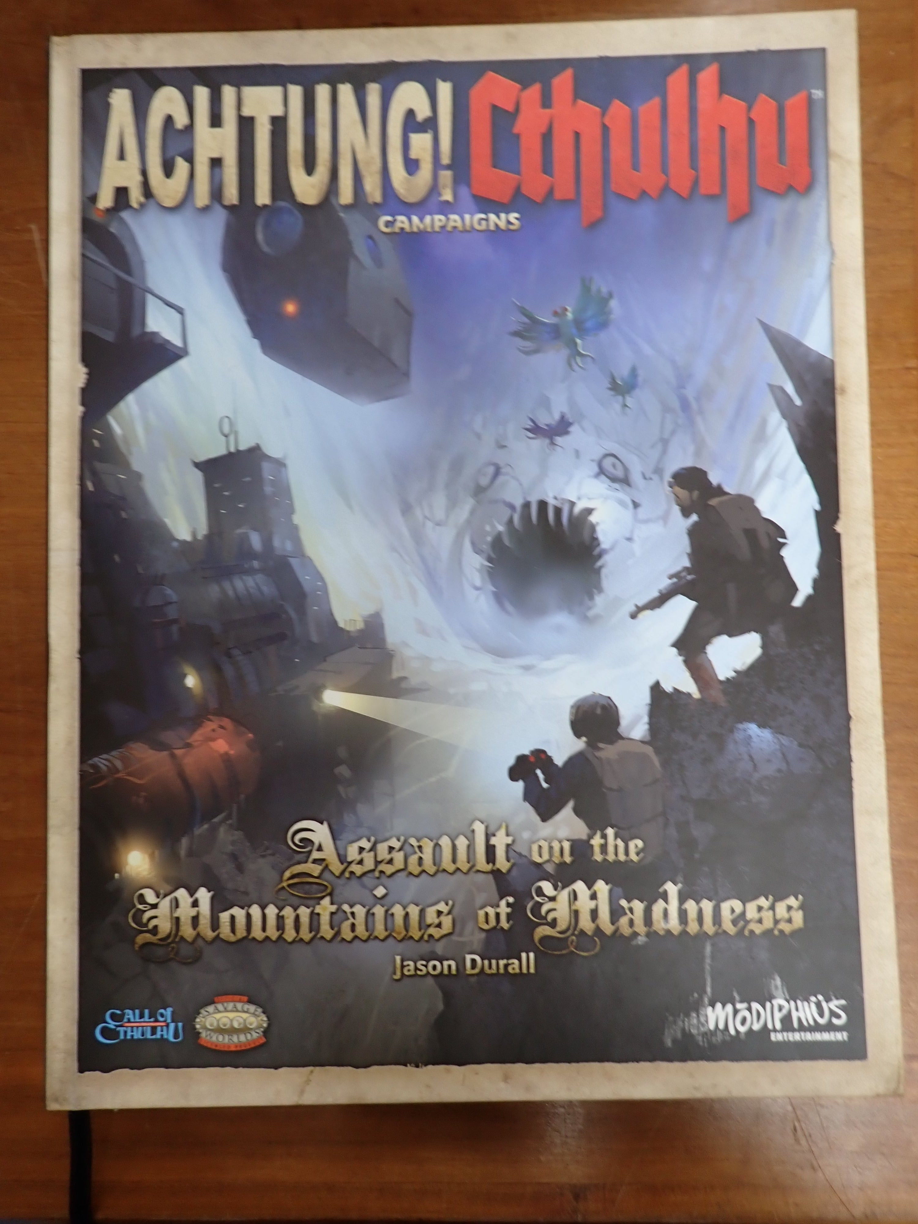 Achtung! Cthulhu Campaigns- Assault on the Mountain of Madness
