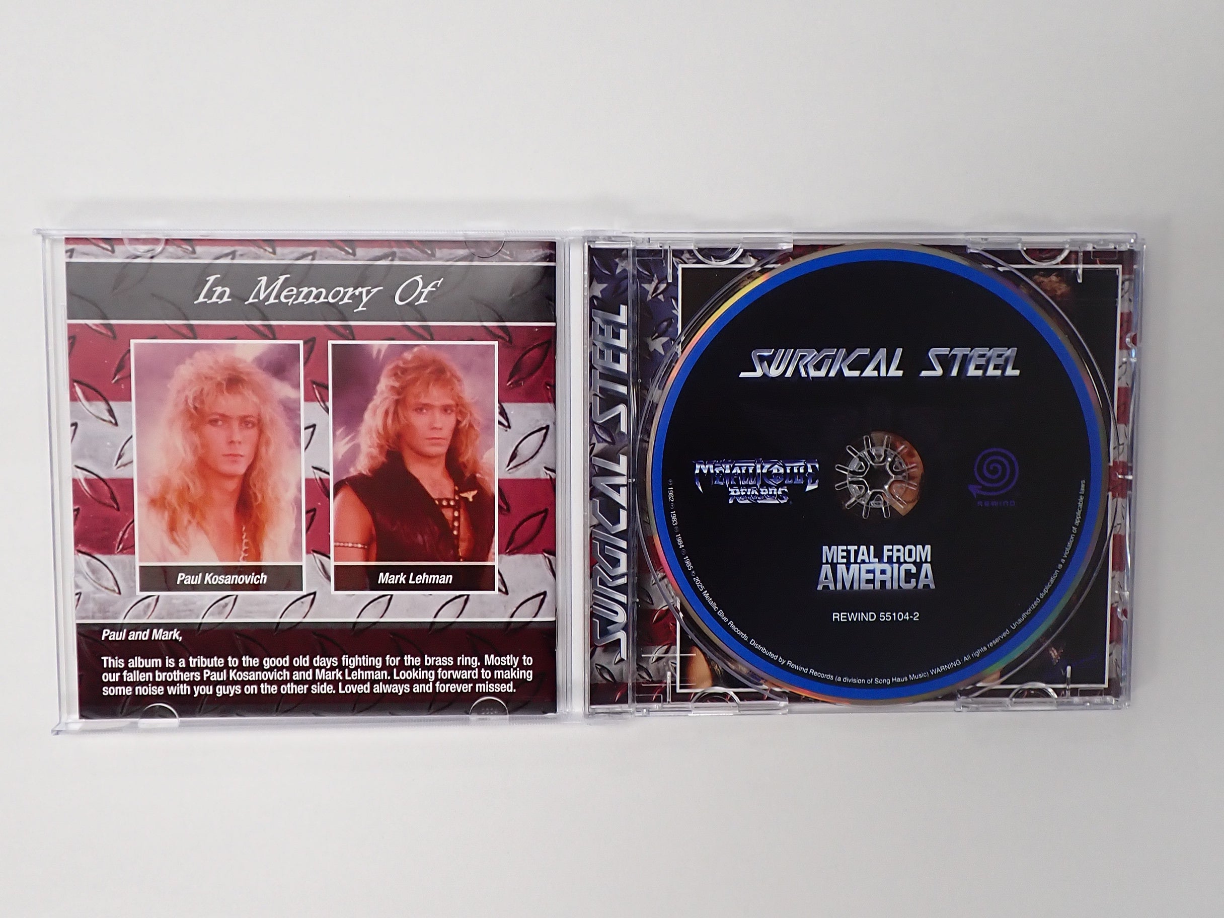 Surgical Steel - Metal From America - CD