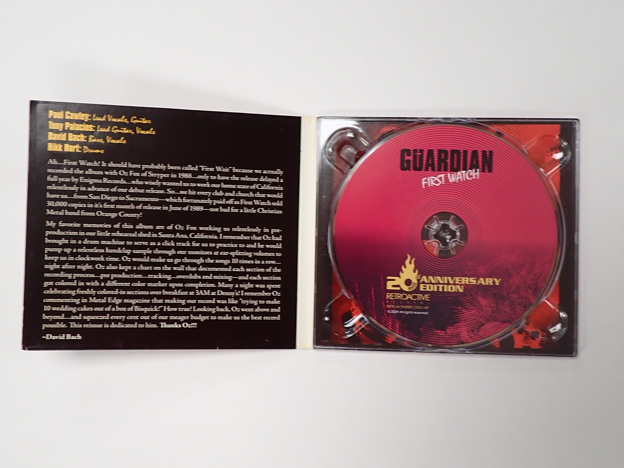 Guardian - First Watch - CD