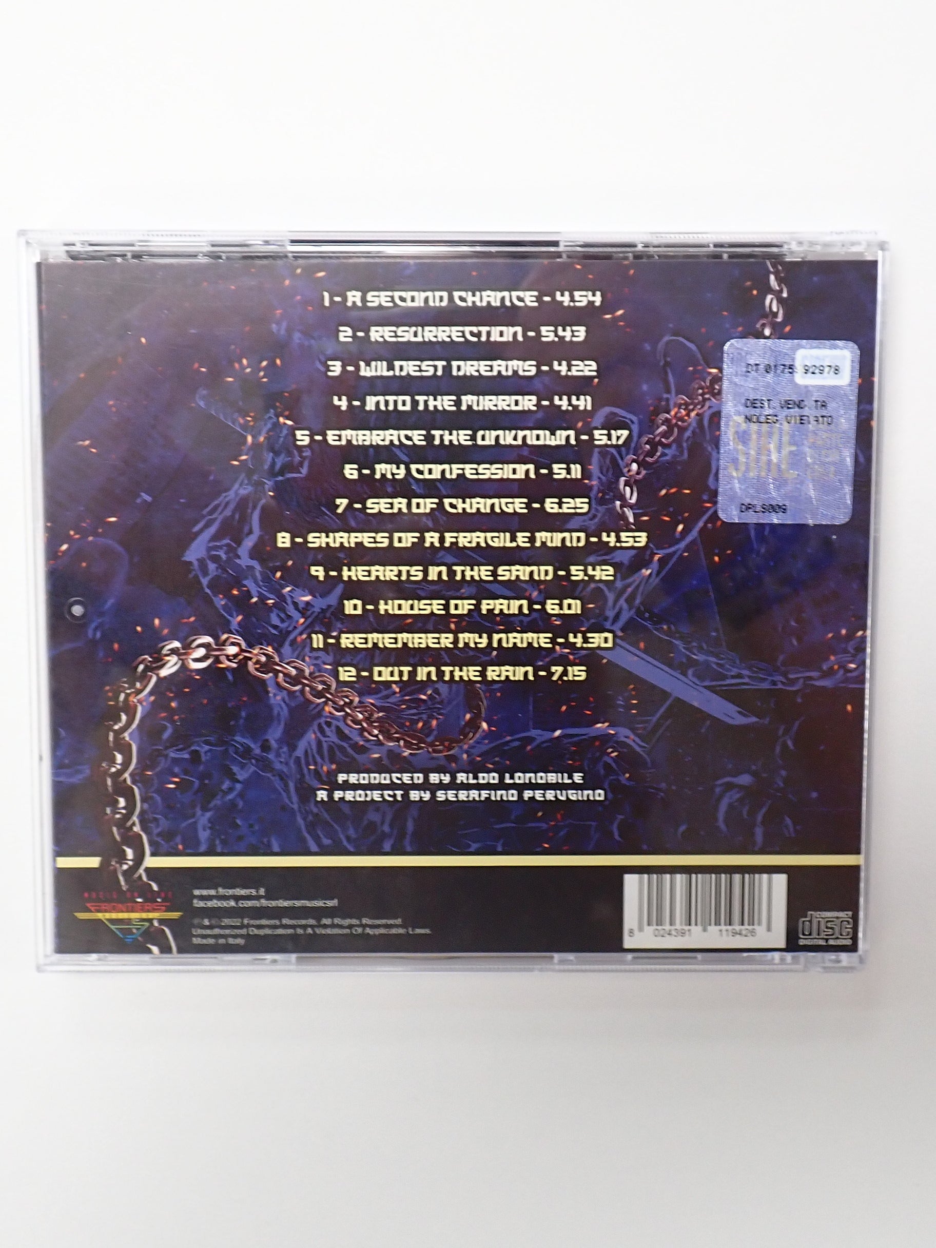 Spirits of Fire - Embrace the Unknown - CD