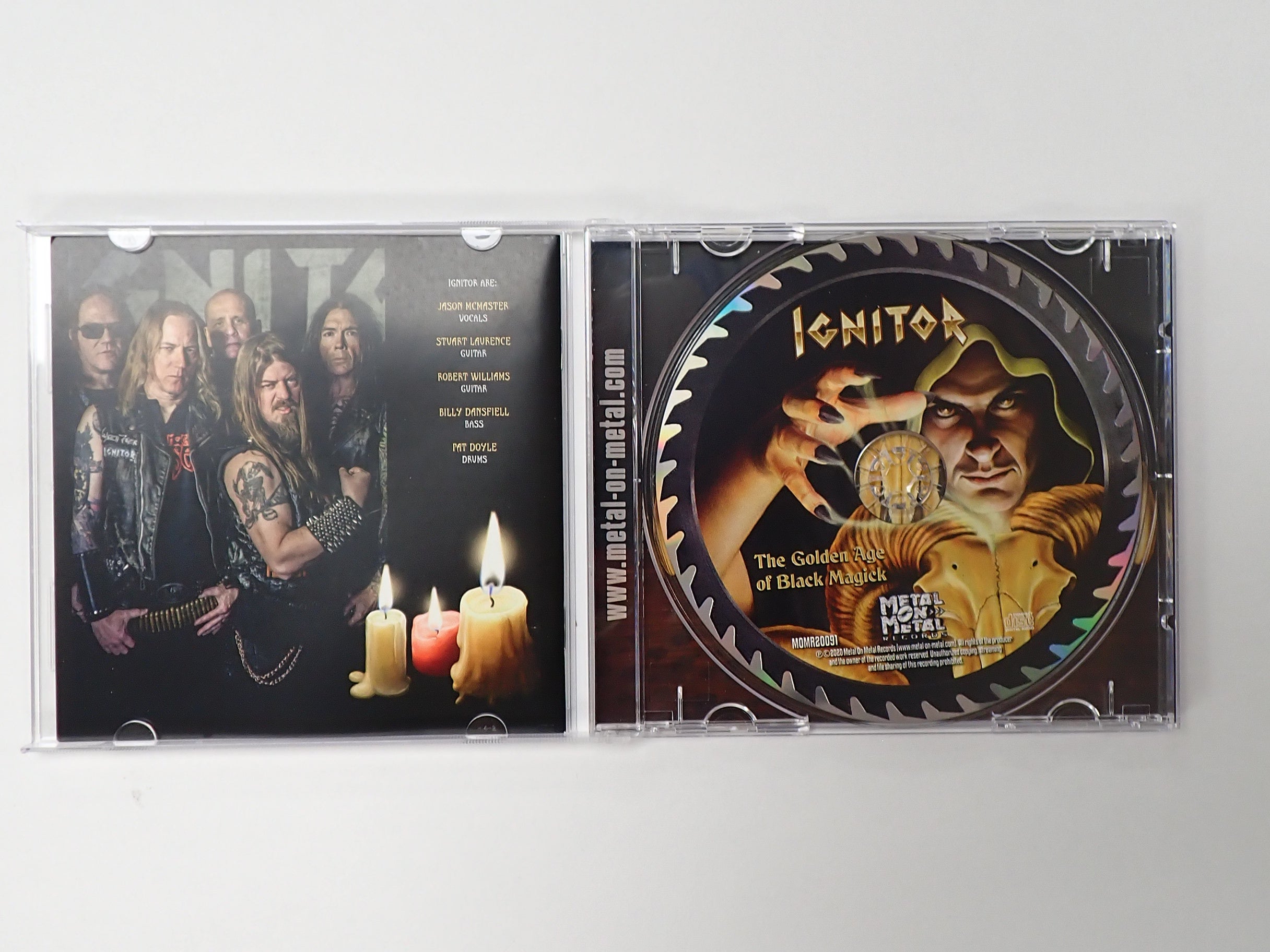Ignitor - The Golden Age of Black Magick - CD