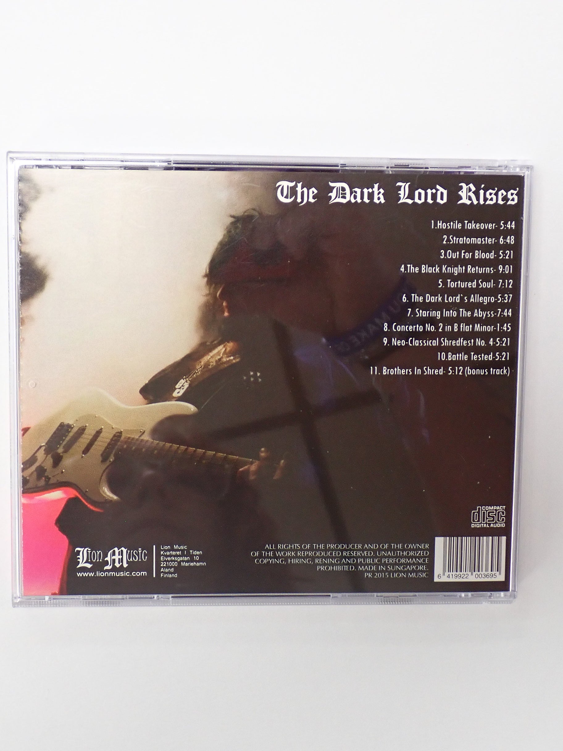 Joe Stump - The Dark Lord Rises - CD