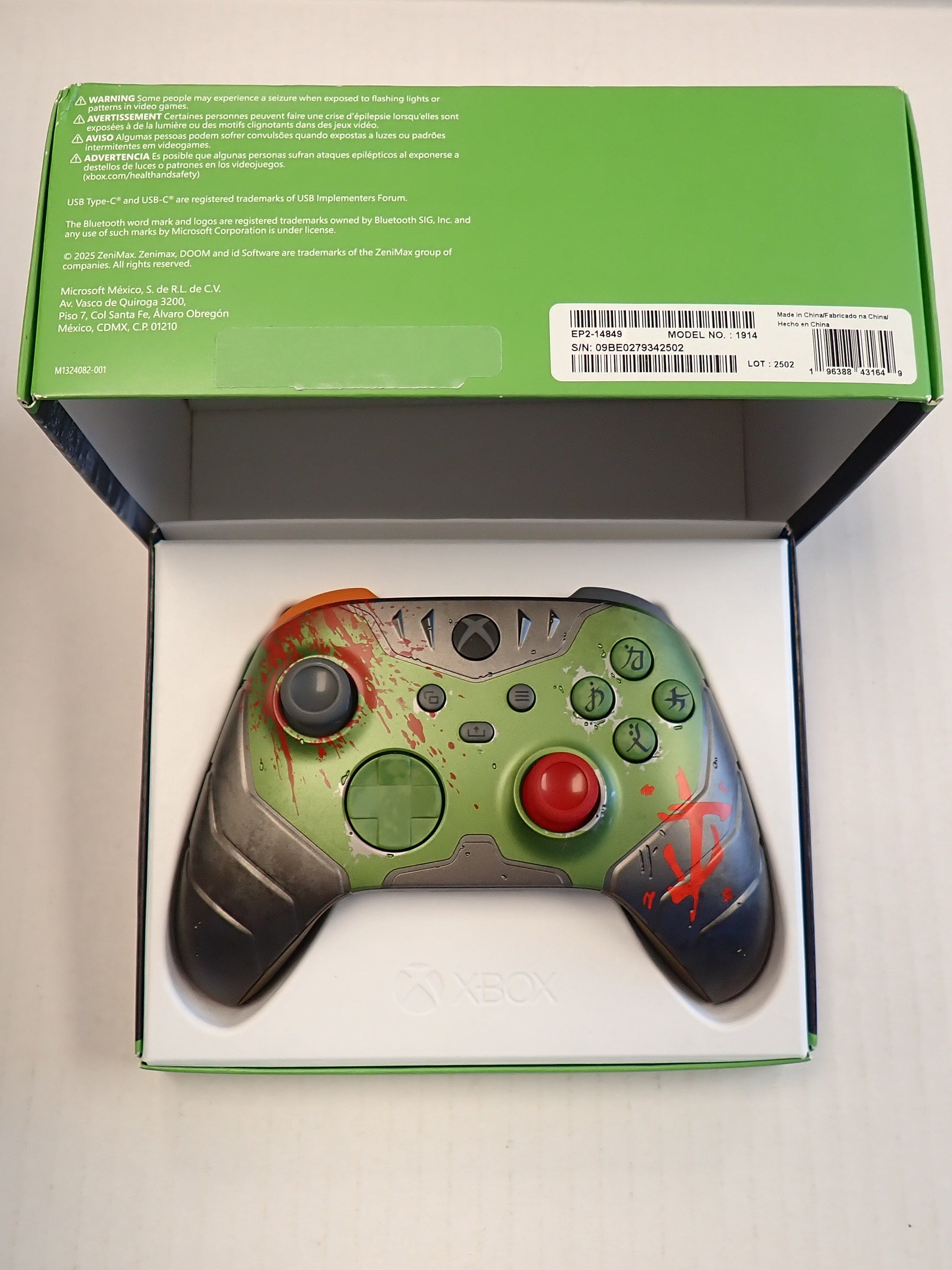 Doom the Dark Ages Xbox Series X Controller