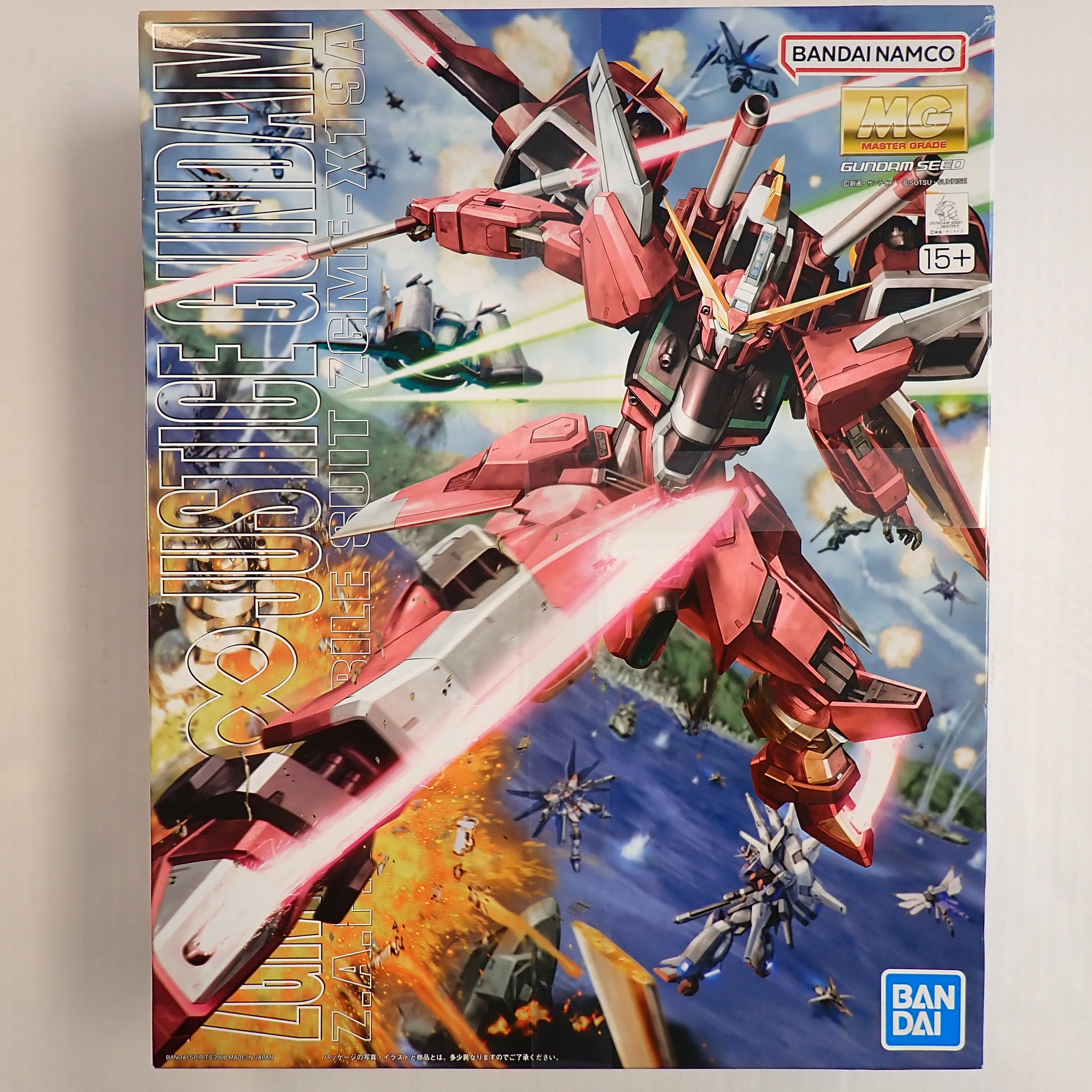 MG Justice Gundam Z.A.F.T. Mobile Suit ZGMF-X19A [Pre-Owned]