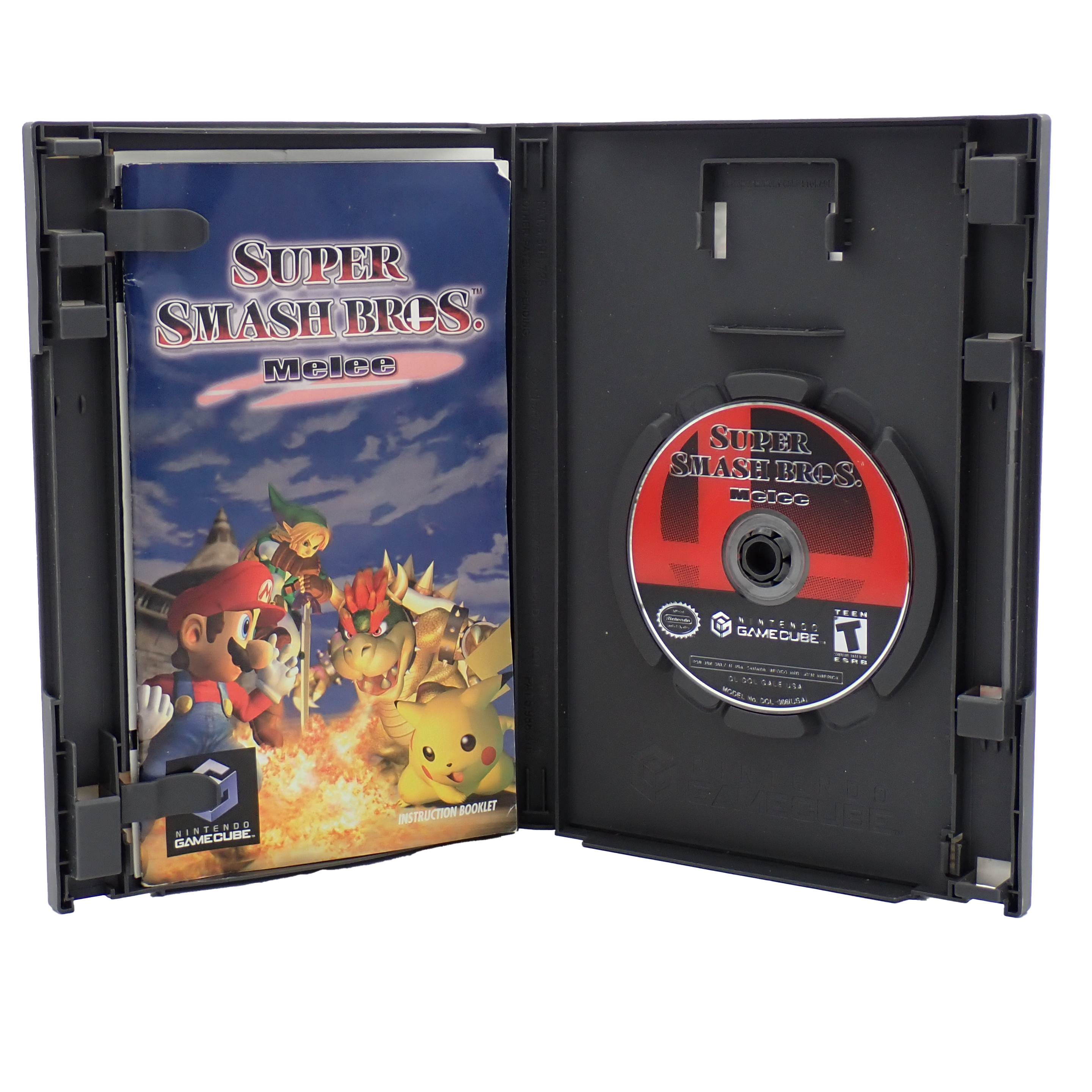 Super Smash Bros. Melee - GC (Torn Case)