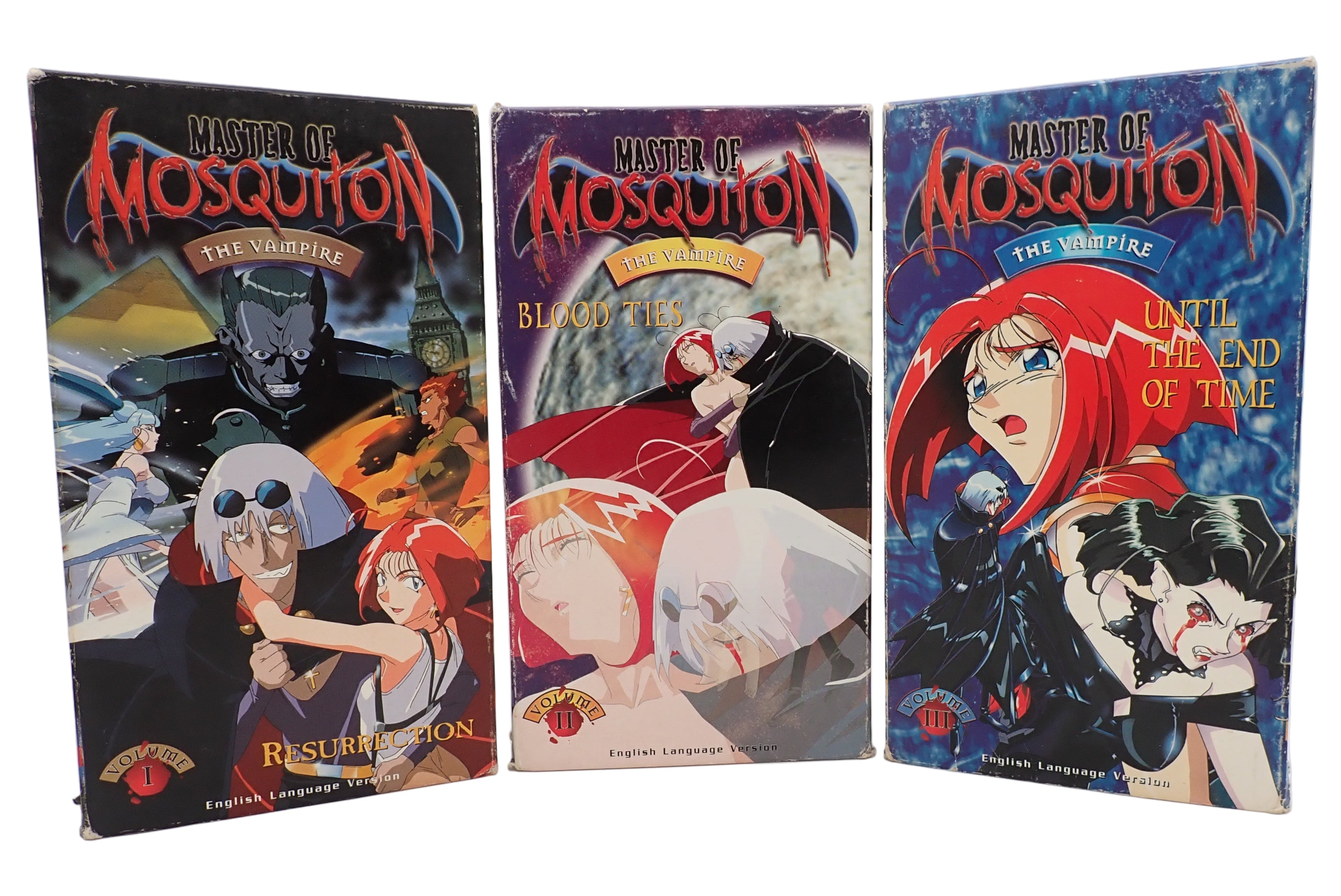 Master of Mosquiton the Vampire Vol. 1-3 - VHS