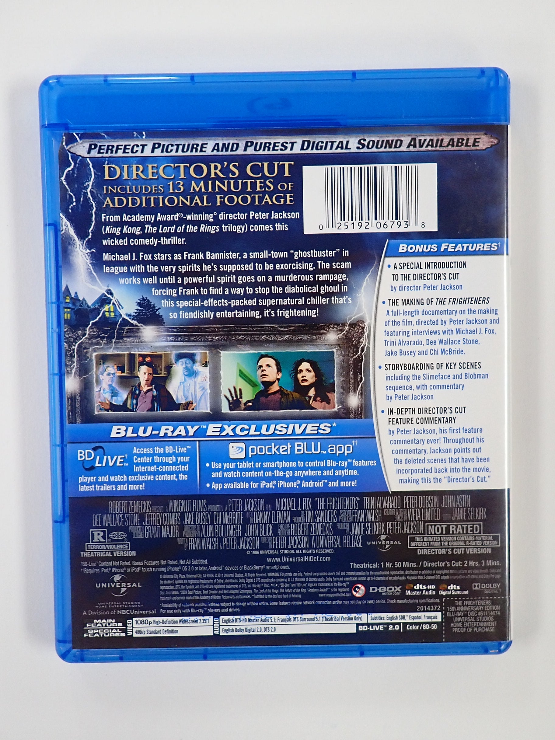 The Frighteners - Blu-Ray [Pre-Owned]