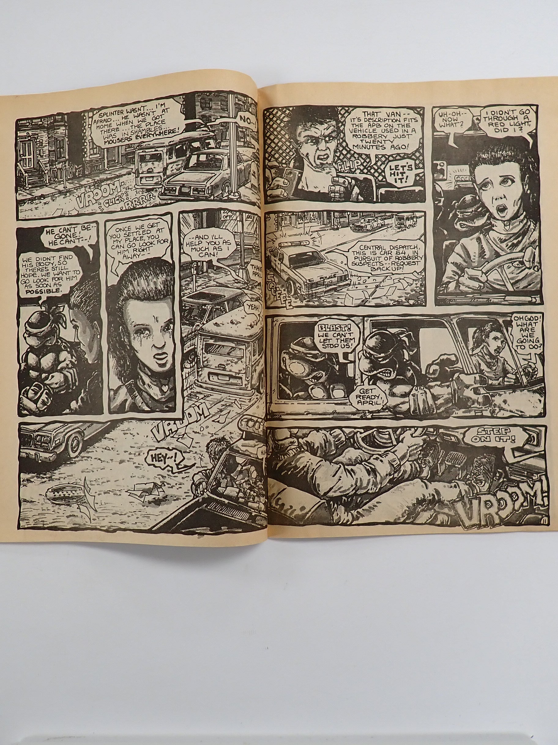 TMNT #3 (1985) Mirage Comics FN+