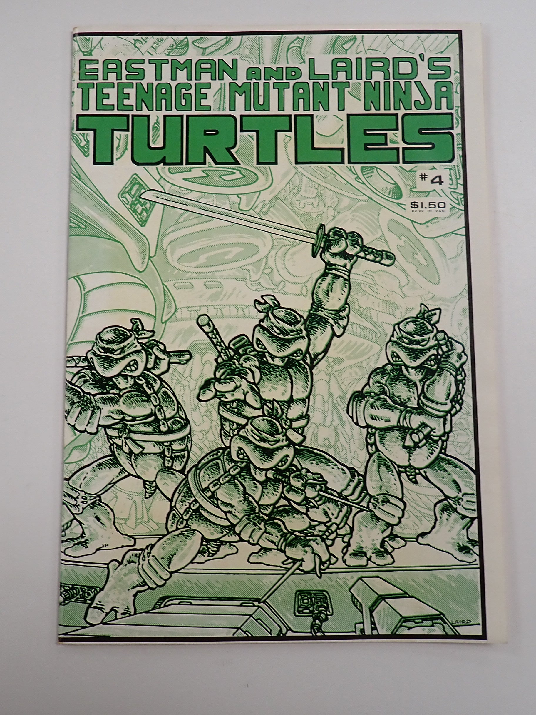TMNT #4 (1985) Mirage Comics FN+
