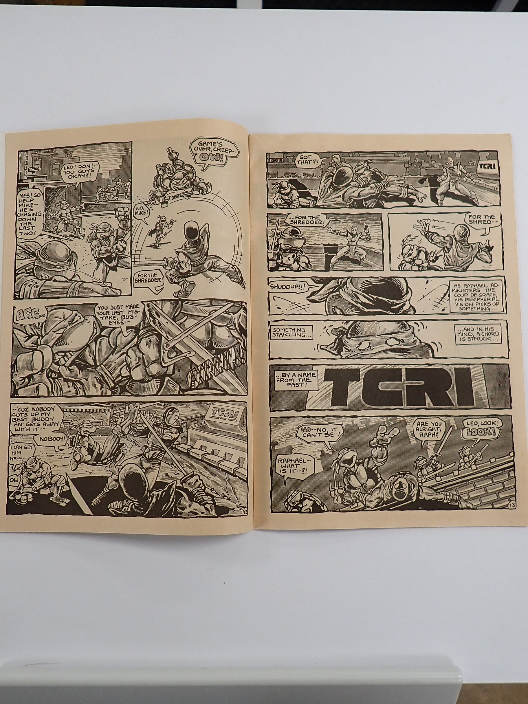 TMNT #4 (1985) Mirage Comics FN+
