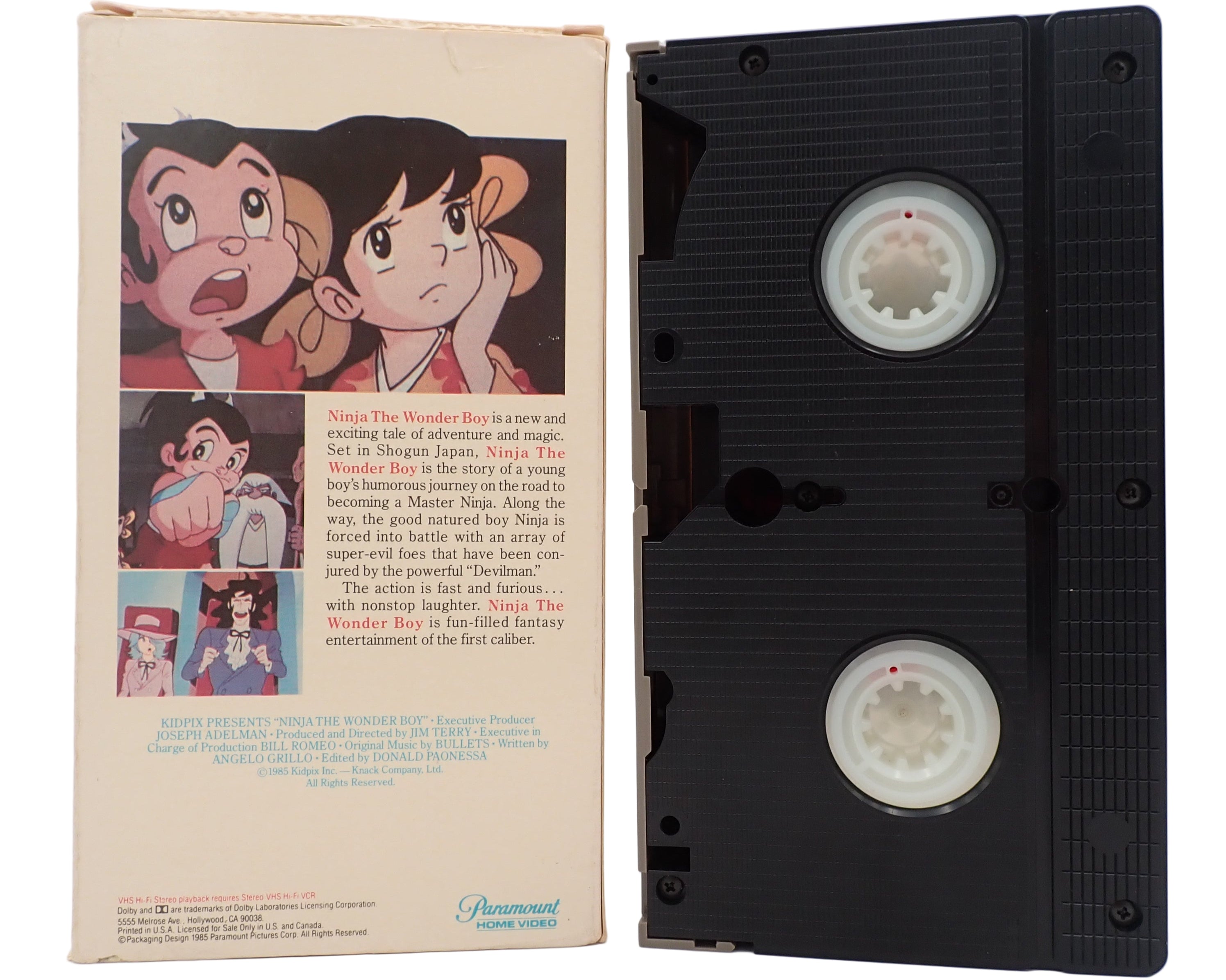 Ninja the Wonder Boy - VHS