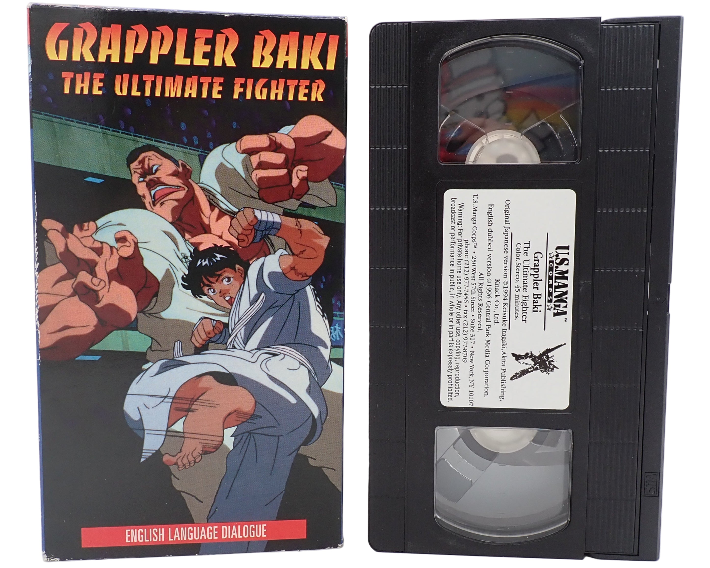 Grappler Baki: The Ultimate Fighter - VHS