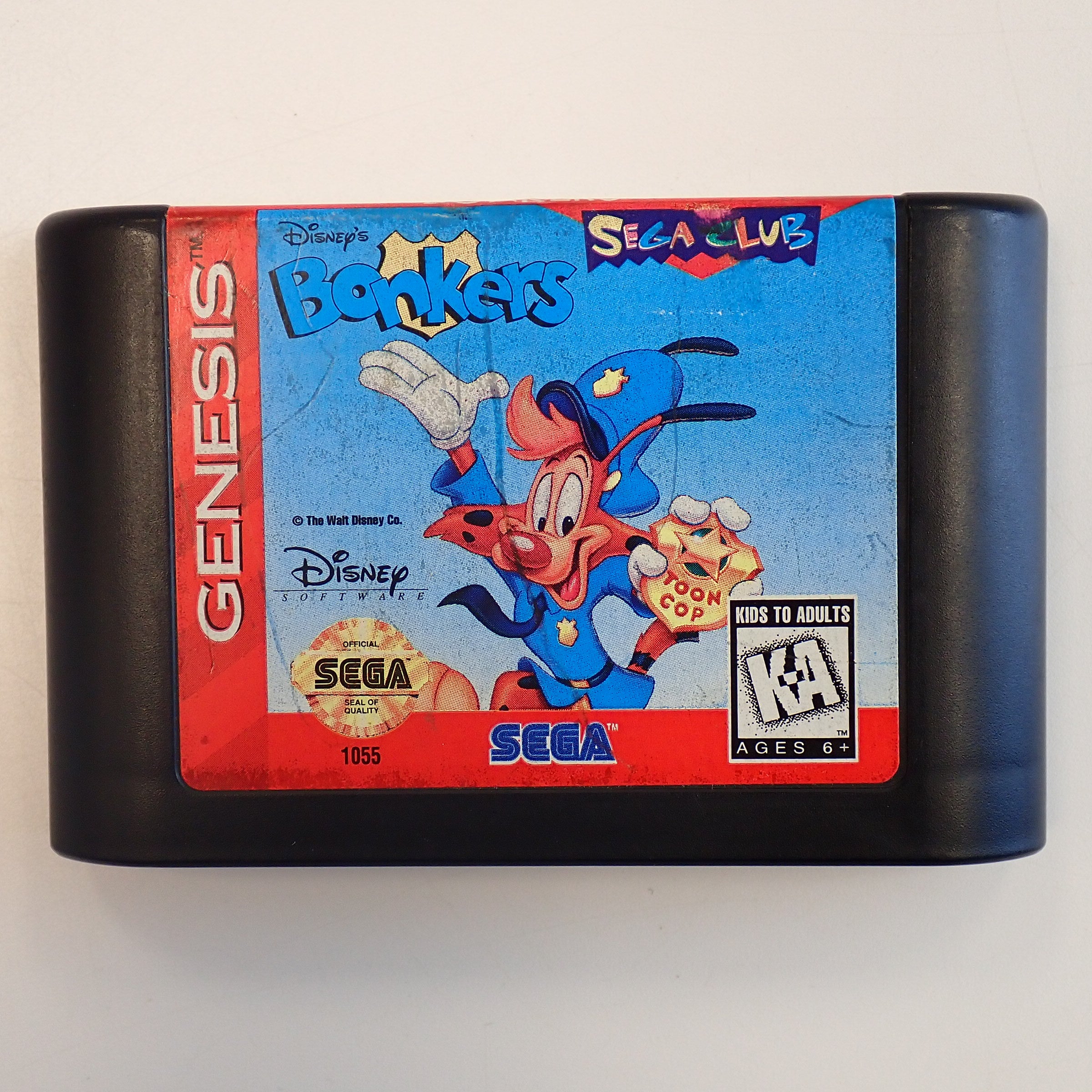 Bonkers (Loose) - Sega Genesis
