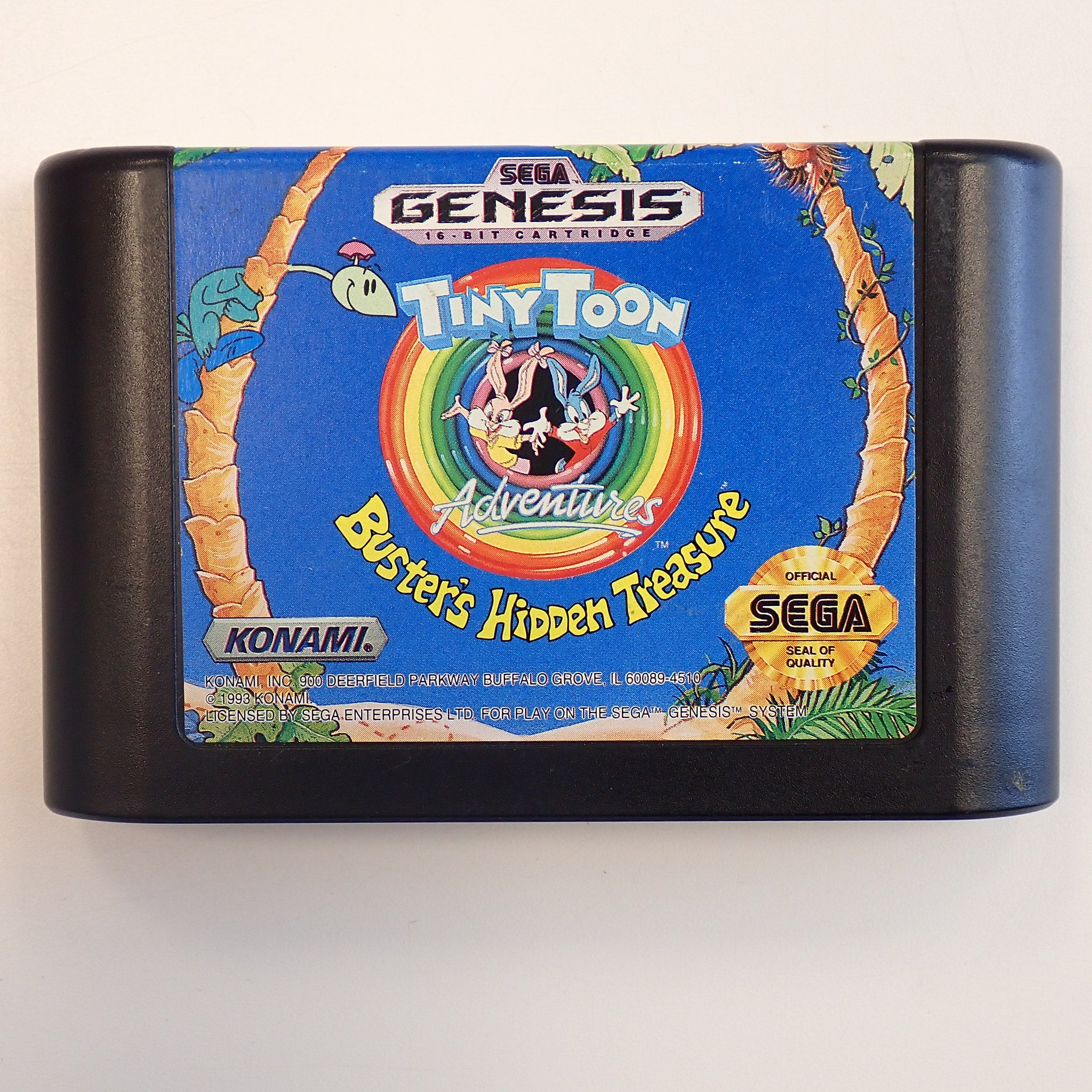 Tiny Toon Adventures Buster's Hidden Treasure (Loose) - Sega Genesis