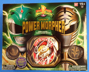 MMPR Legacy Power Morpher Green Ranger / White Ranger Edition Signed [Pre-Owned]