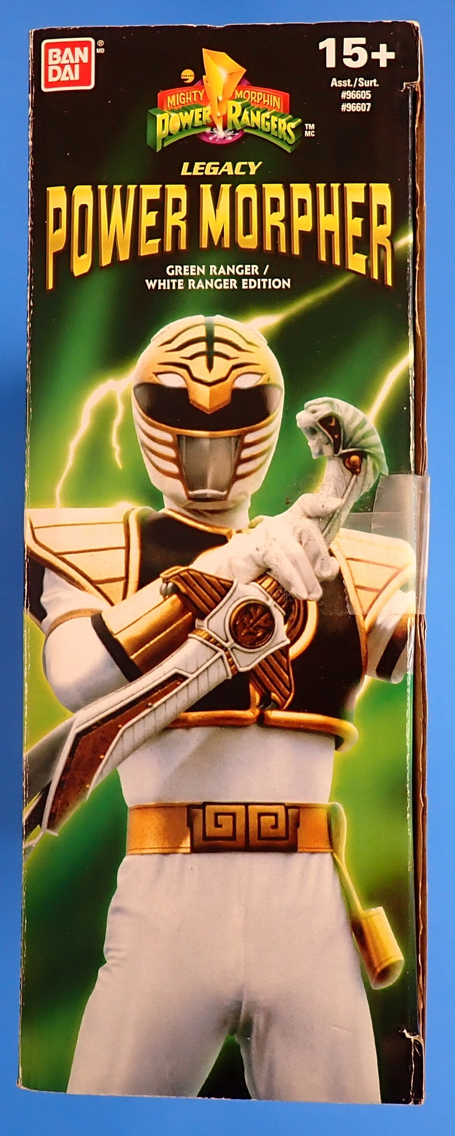 MMPR Legacy Power Morpher Green Ranger / White Ranger Edition Signed [Pre-Owned]