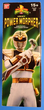 MMPR Legacy Power Morpher Green Ranger / White Ranger Edition Signed [Pre-Owned]