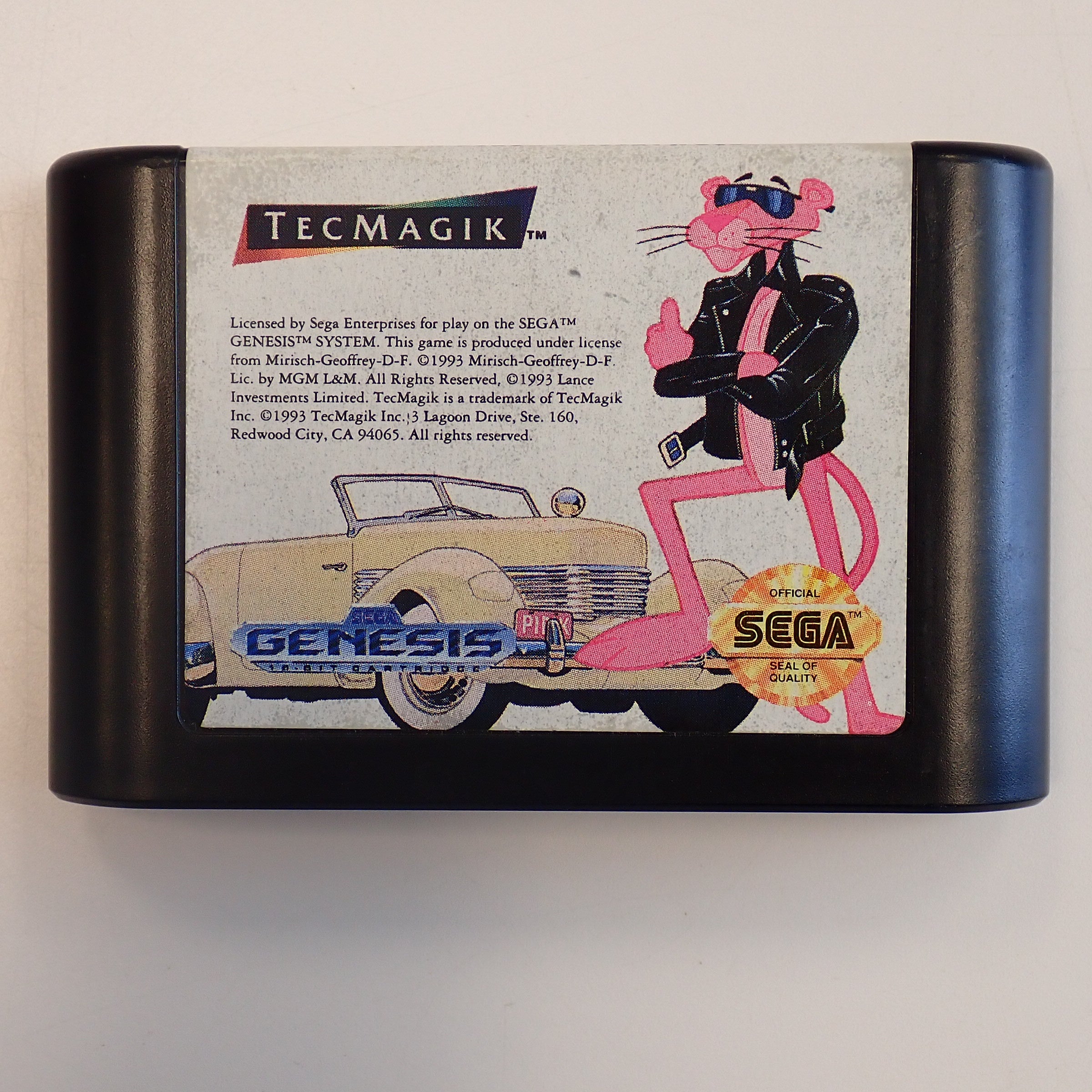 Pink Goes to Hollywood (Loose) - Sega Genesis
