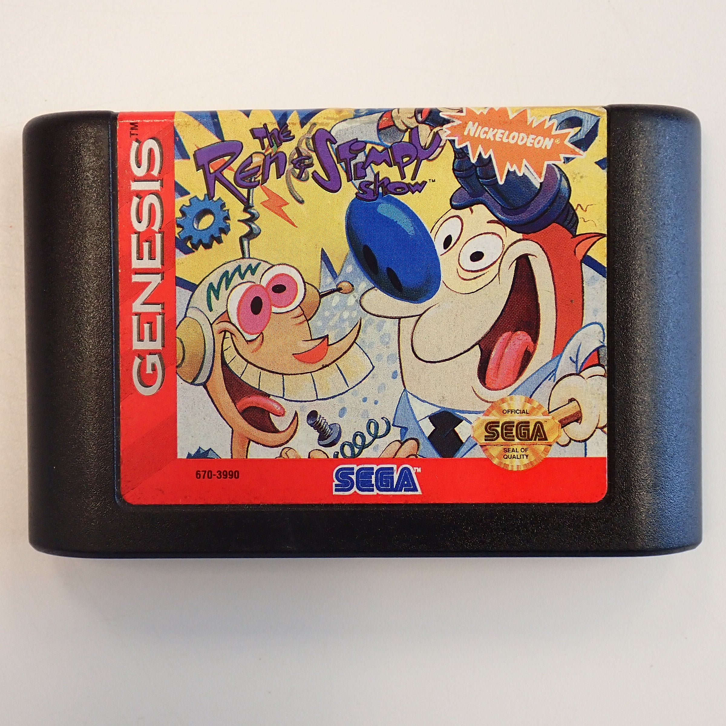 The Ren and Stimpy Show Stimpy's Invention (Loose) - Sega Genesis