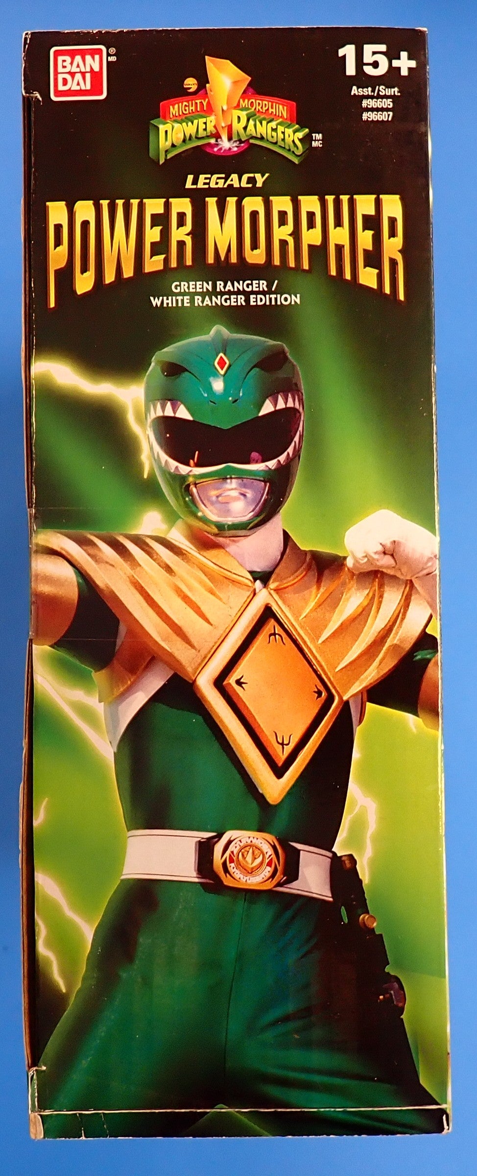 MMPR Legacy Power Morpher Green Ranger / White Ranger Edition Signed [Pre-Owned]