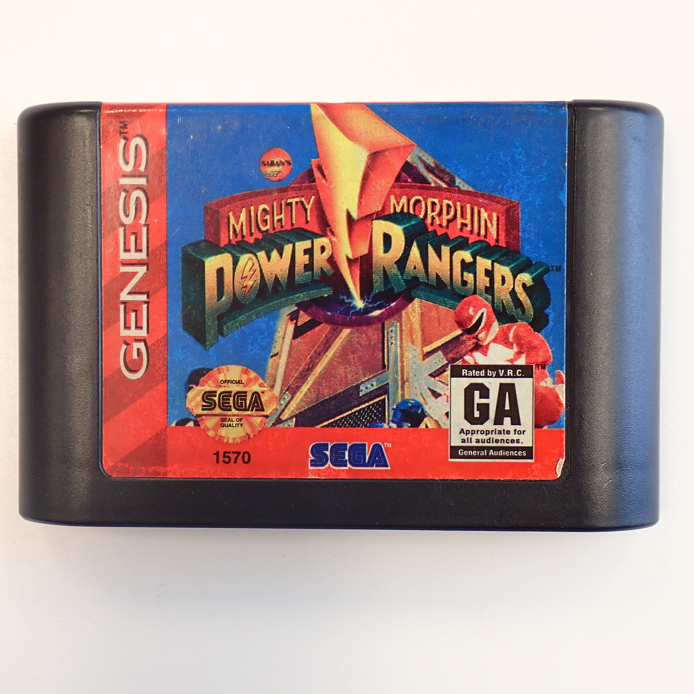 Mighty Morphin Power Rangers (Loose) - Sega Genesis