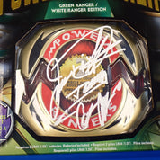 MMPR Legacy Power Morpher Green Ranger / White Ranger Edition Signed [Pre-Owned]