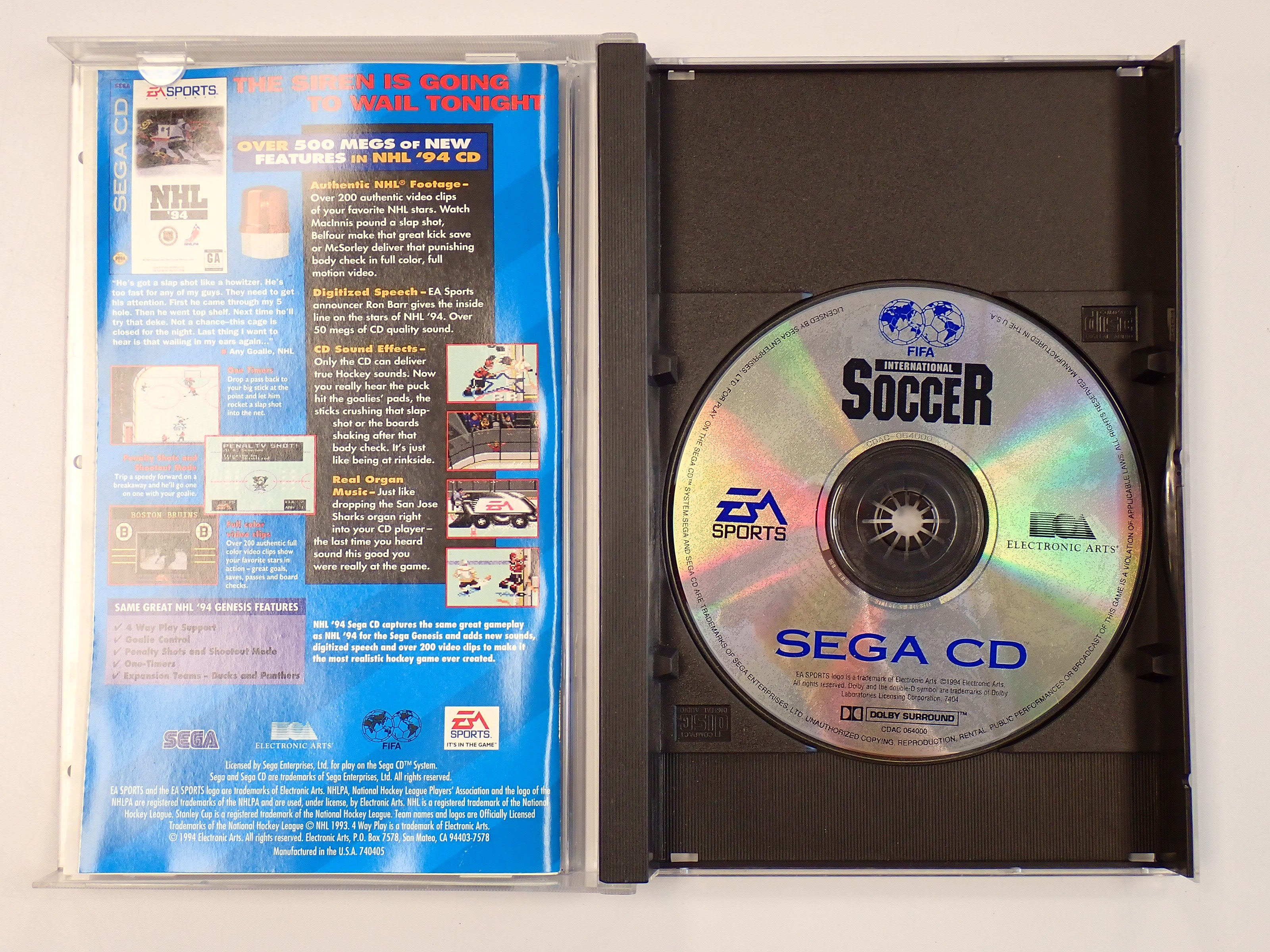 FIFA International Soccer - Sega CD