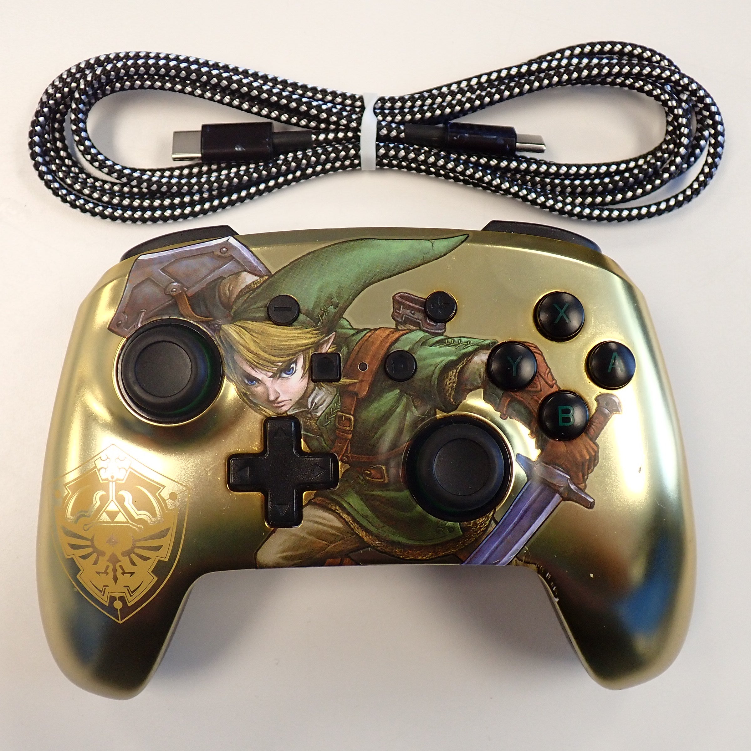 PowerA Wireless Controller: LoZ Breath of the Wild - Switch