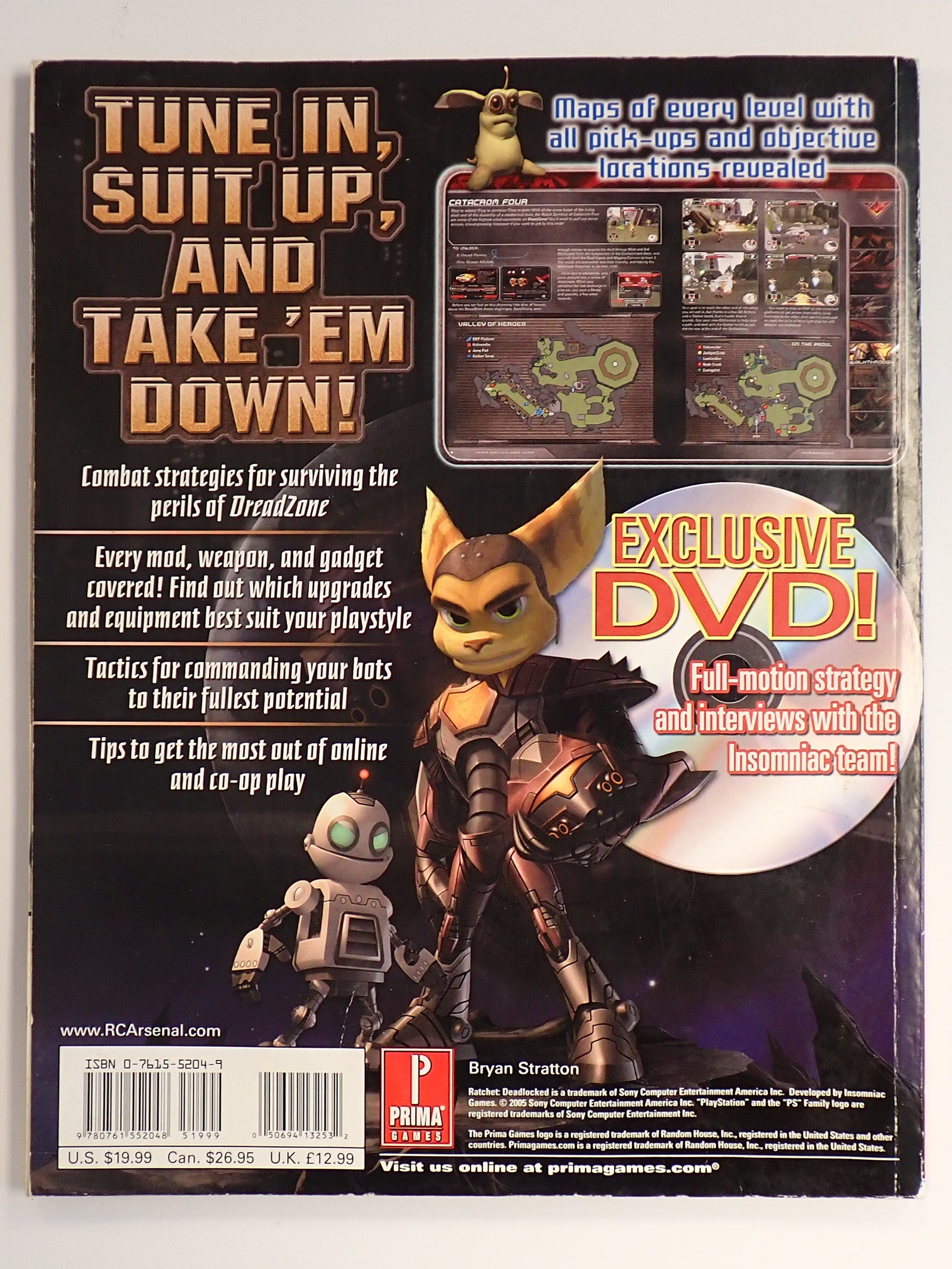 Ratchet Deadlocked Prima Guide Playstation 2  [Pre-Owned]