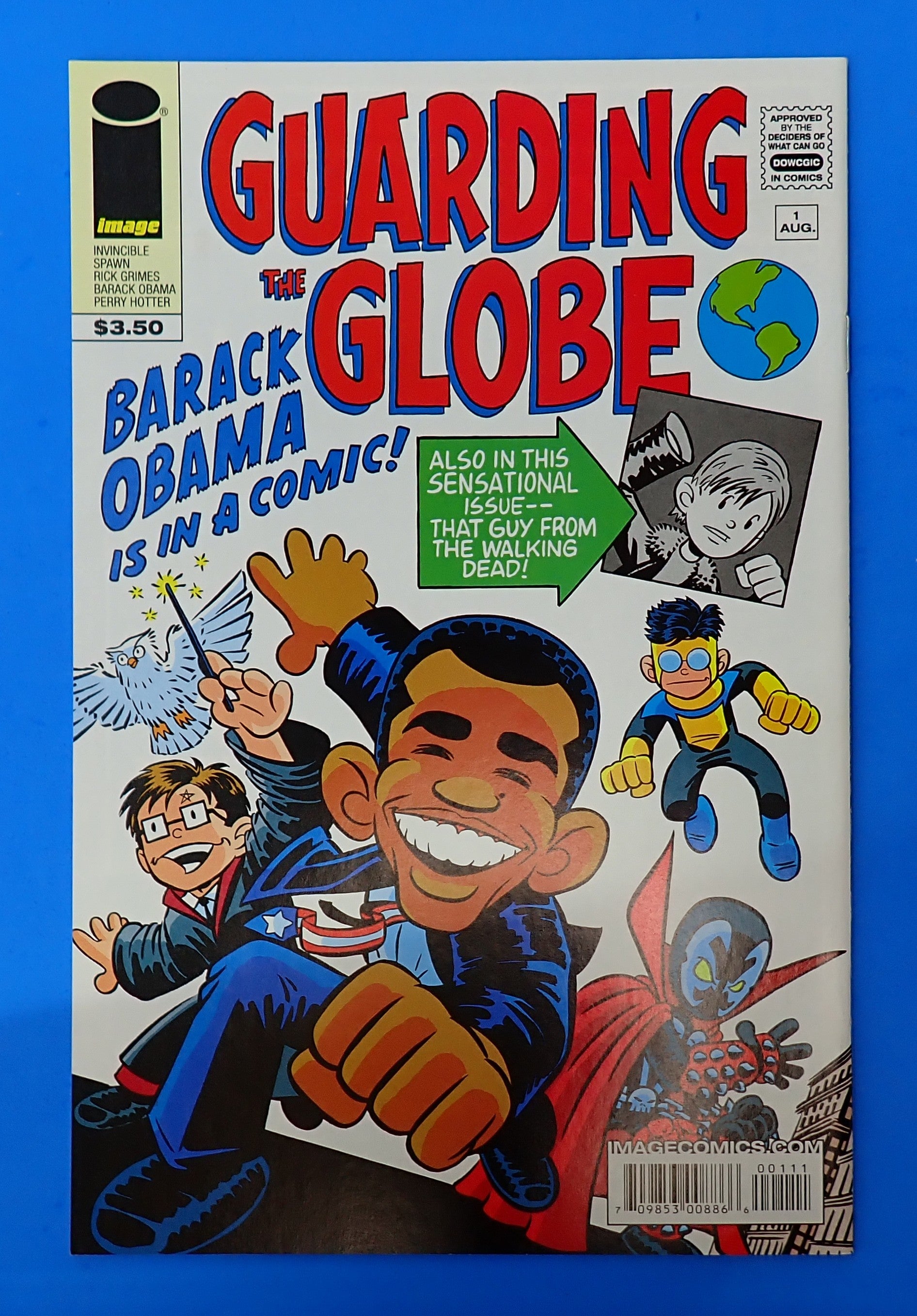 Guarding the Globe #1 (2010) - VF/NM+ (9.0+) - Invincible Cover App.