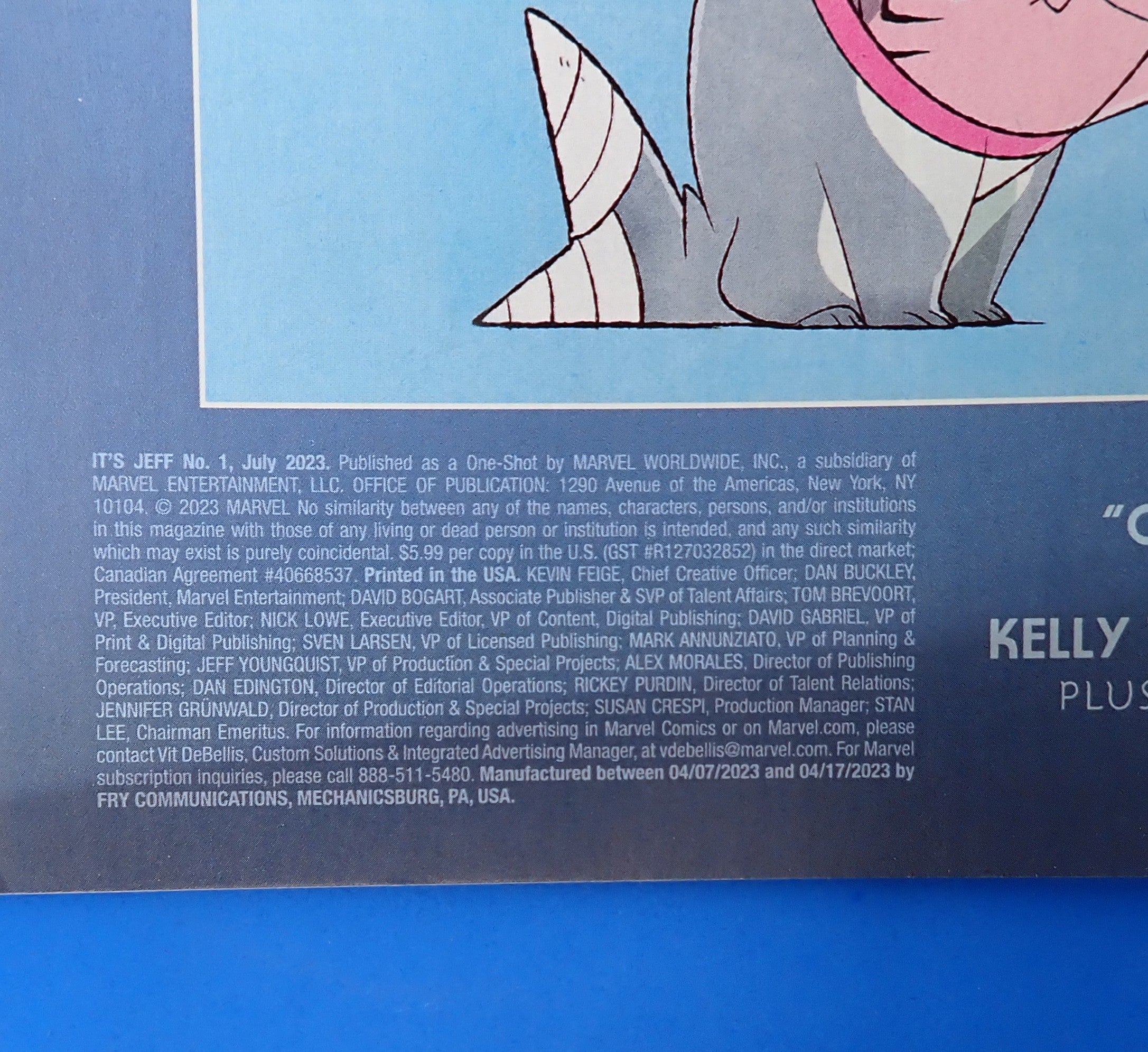 It's Jeff! #1 (2023) - NM+ (9.4) - 2nd Print