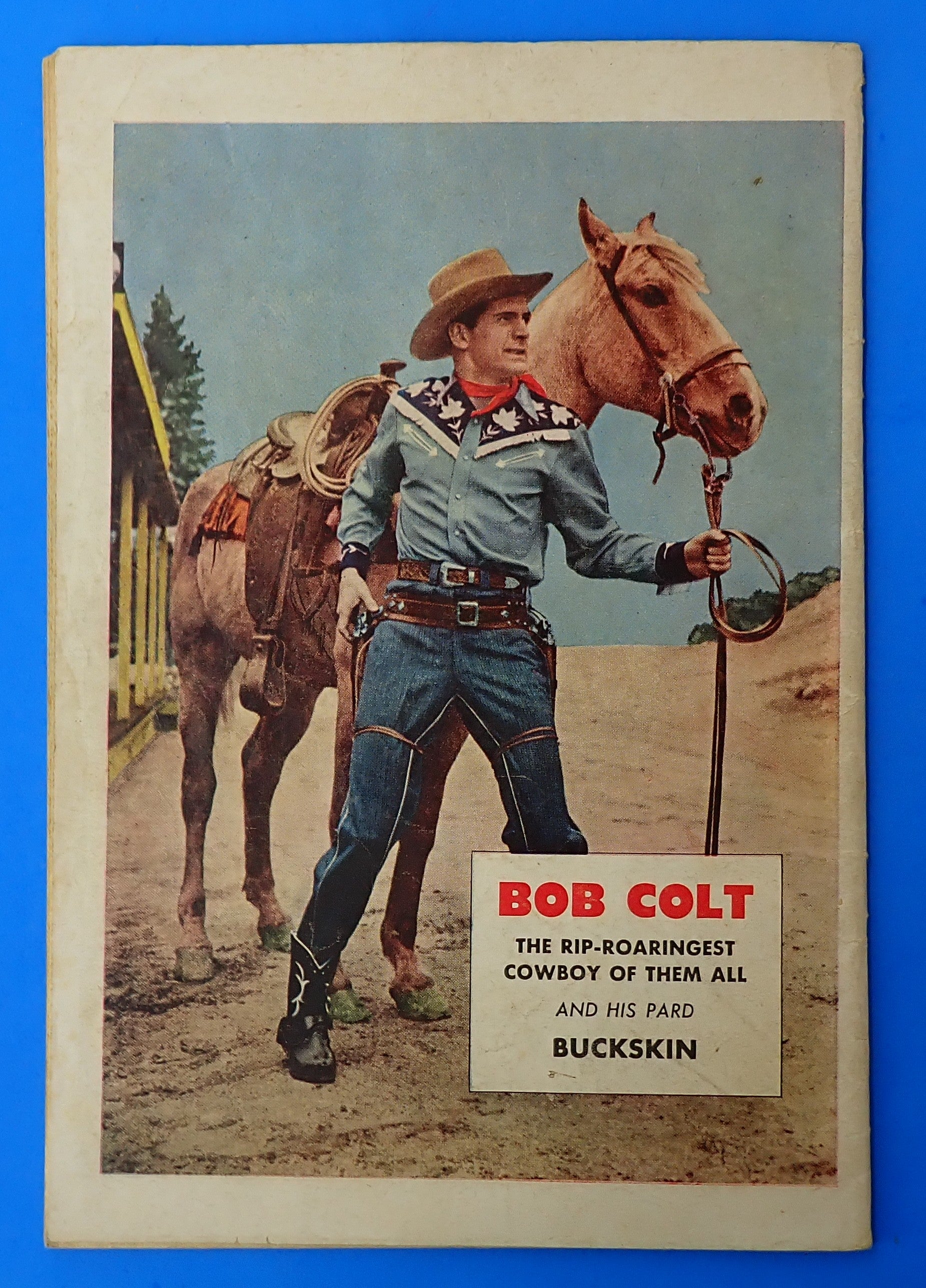 Bob Colt #1 (1950) - VG (4.0) - Golden Age Western