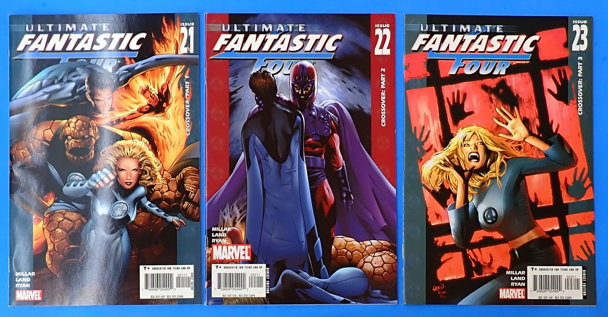 Ultimate Fantastic Four #21-23 (2005) - NM+ (9.4+) - 1st Cameo/App. Marvel Zombies