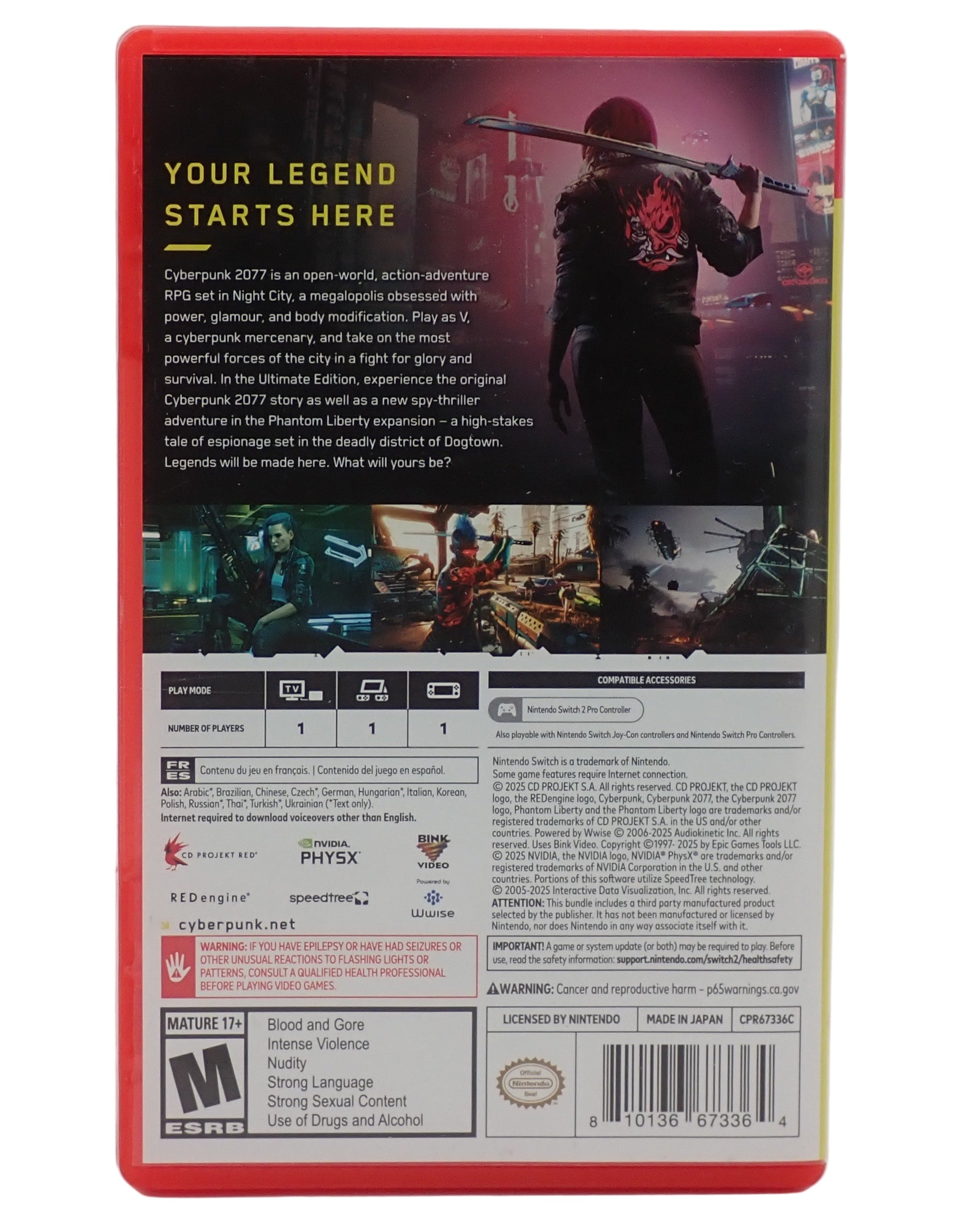 Cyberpunk 2077 - Switch 2