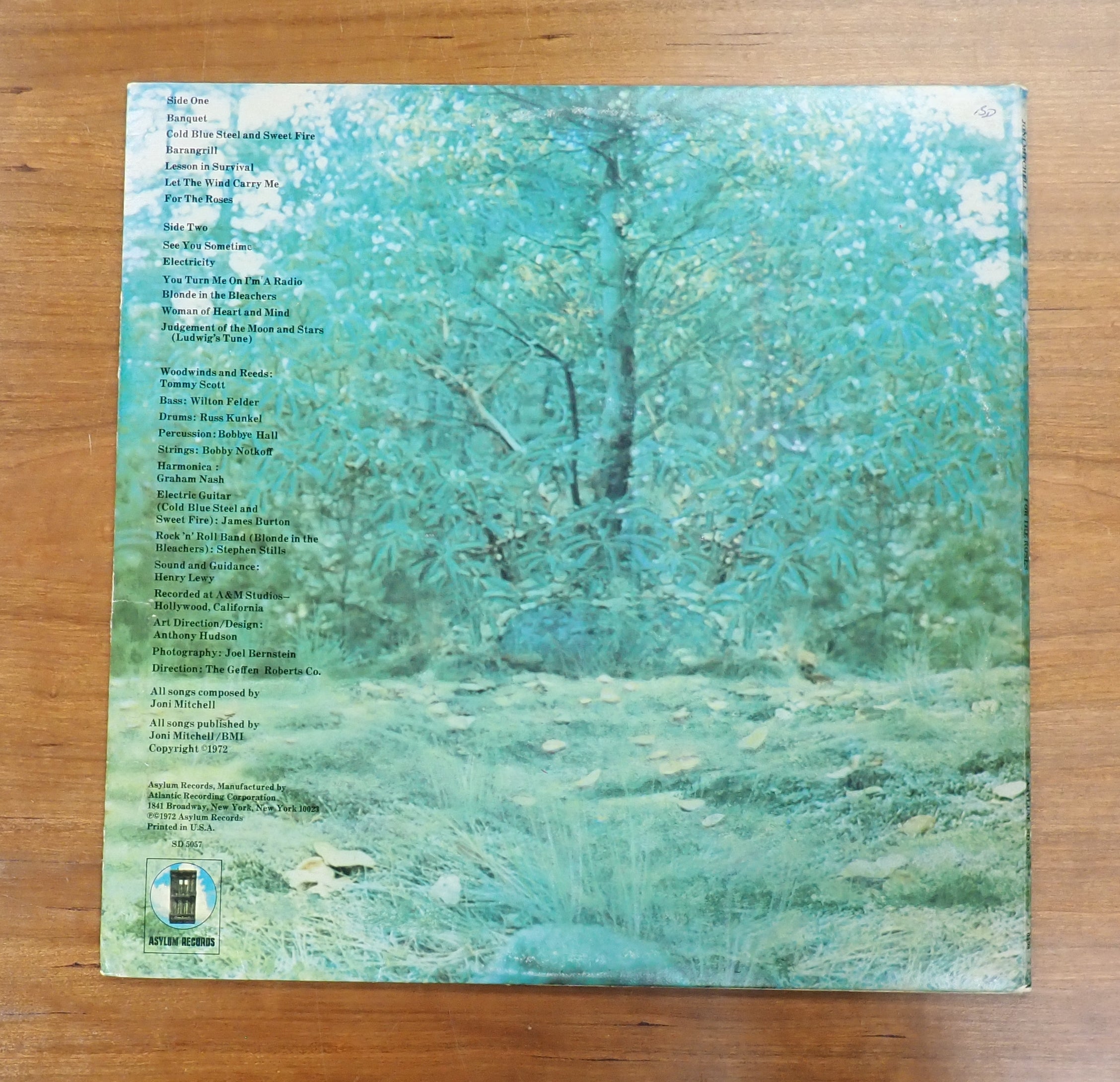 Joni Mitchell - For the Roses