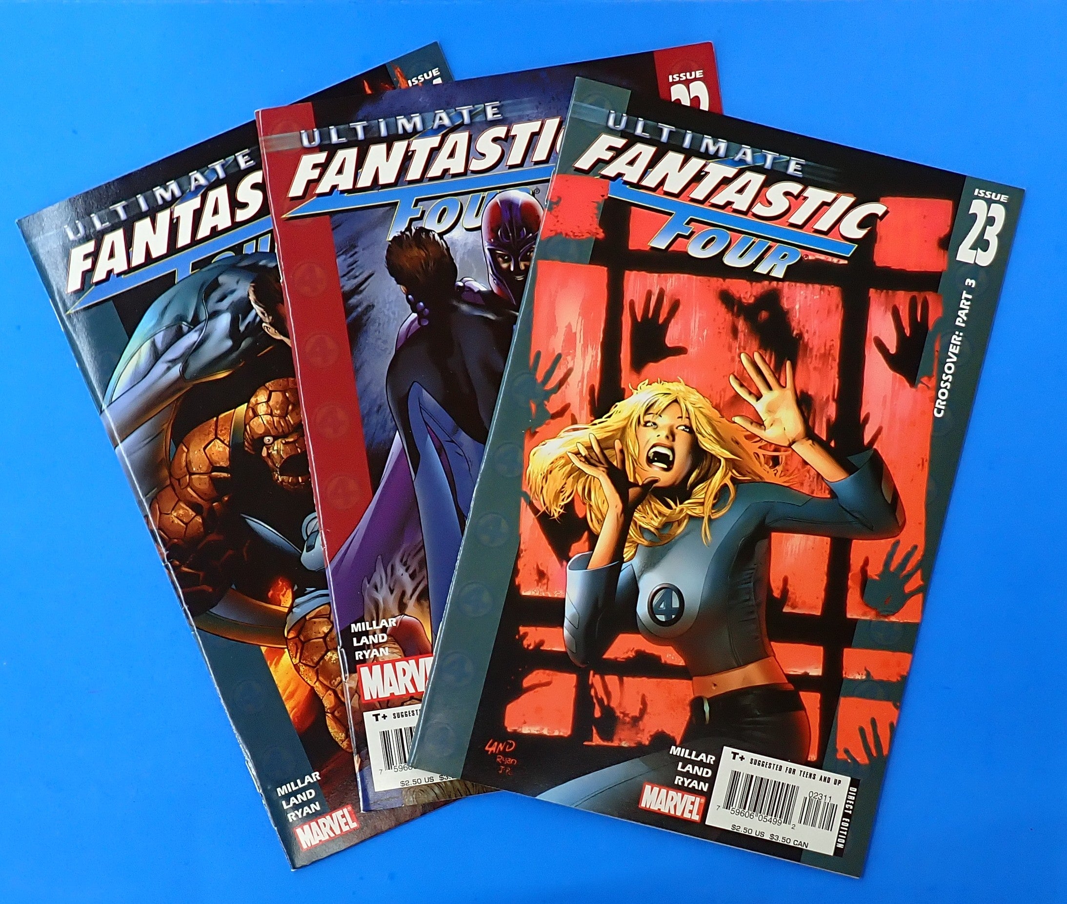Ultimate Fantastic Four #21-23 (2005) - NM+ (9.4+) - 1st Cameo/App. Marvel Zombies