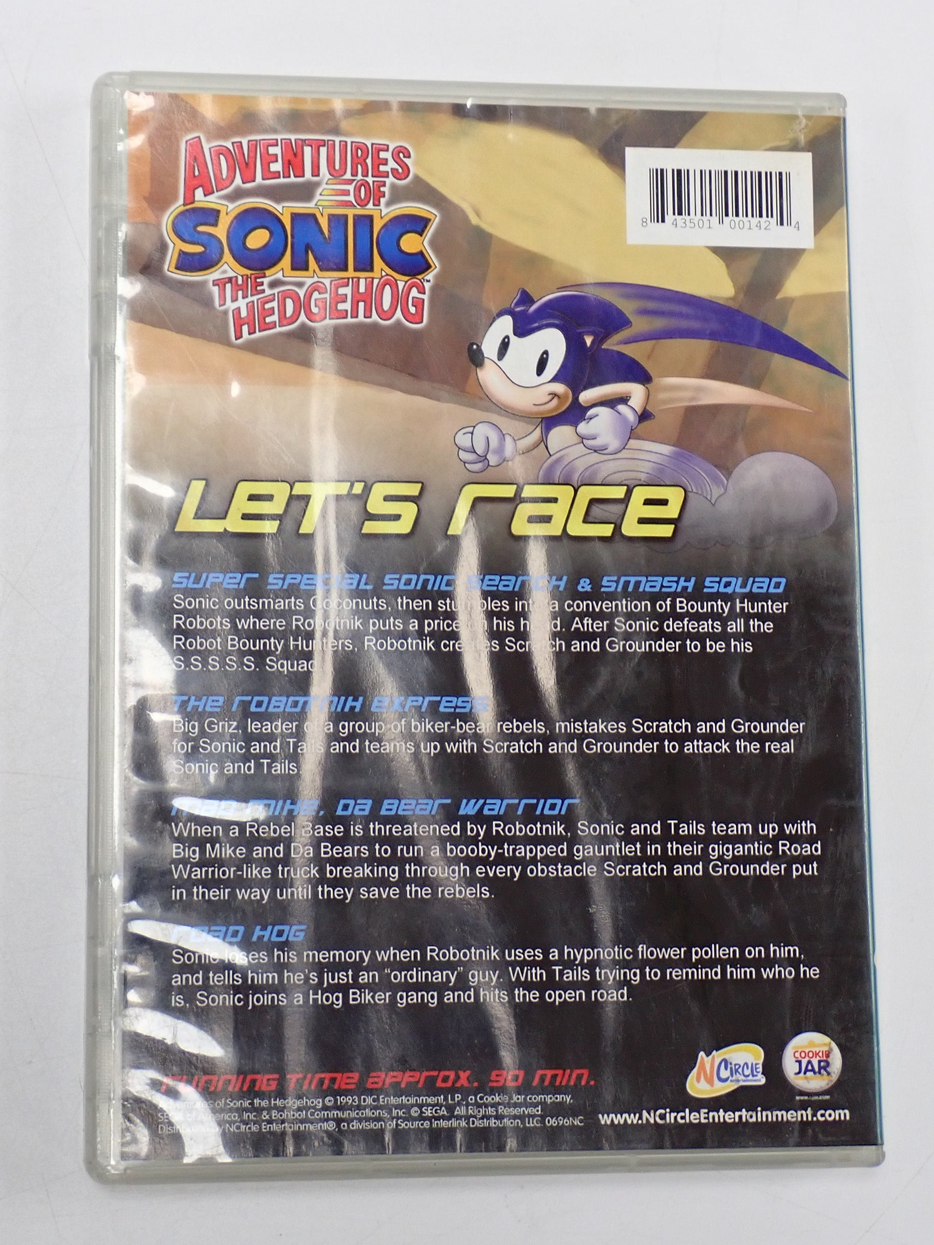 Adventures of Sonic the Hedgehog: Let's Race - DVD [Pre-Owned]