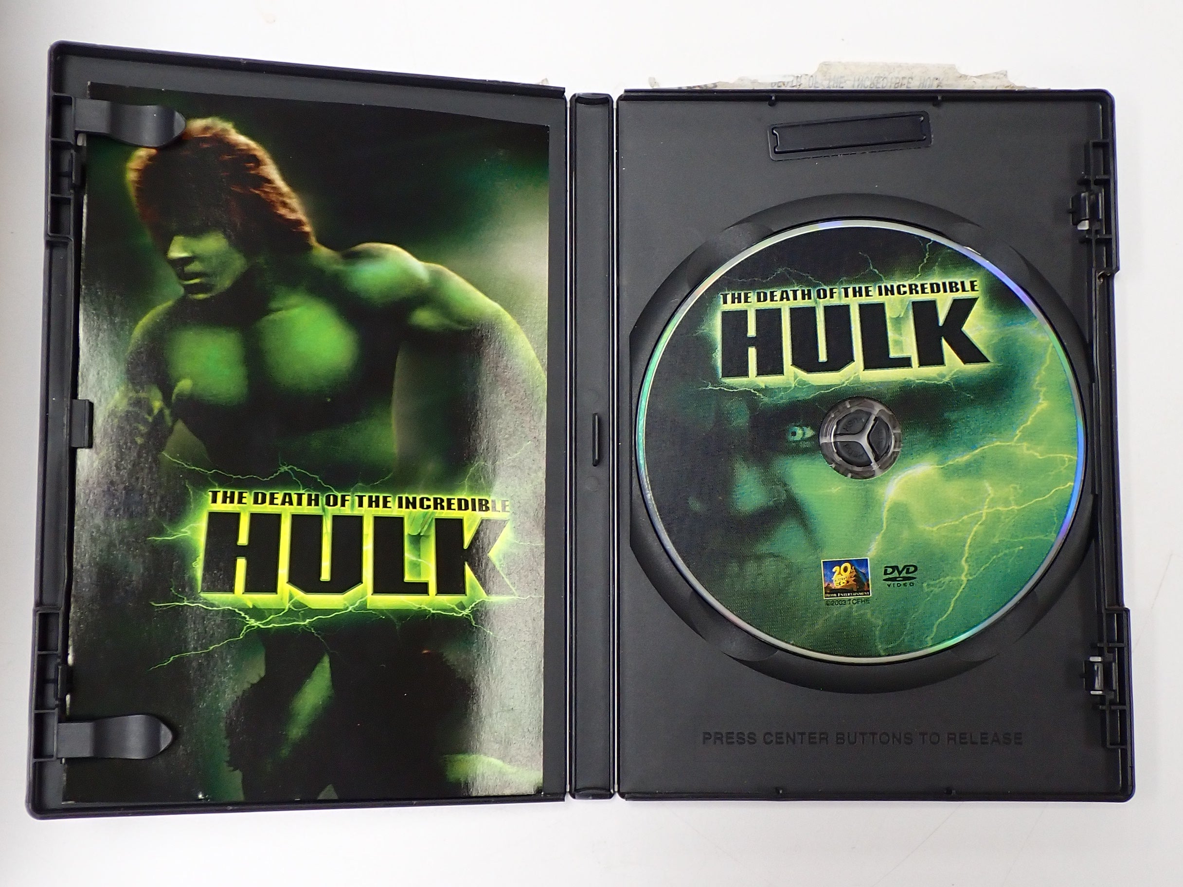 The Death of the Incredible Hulk - DVD [Pre-Owned]